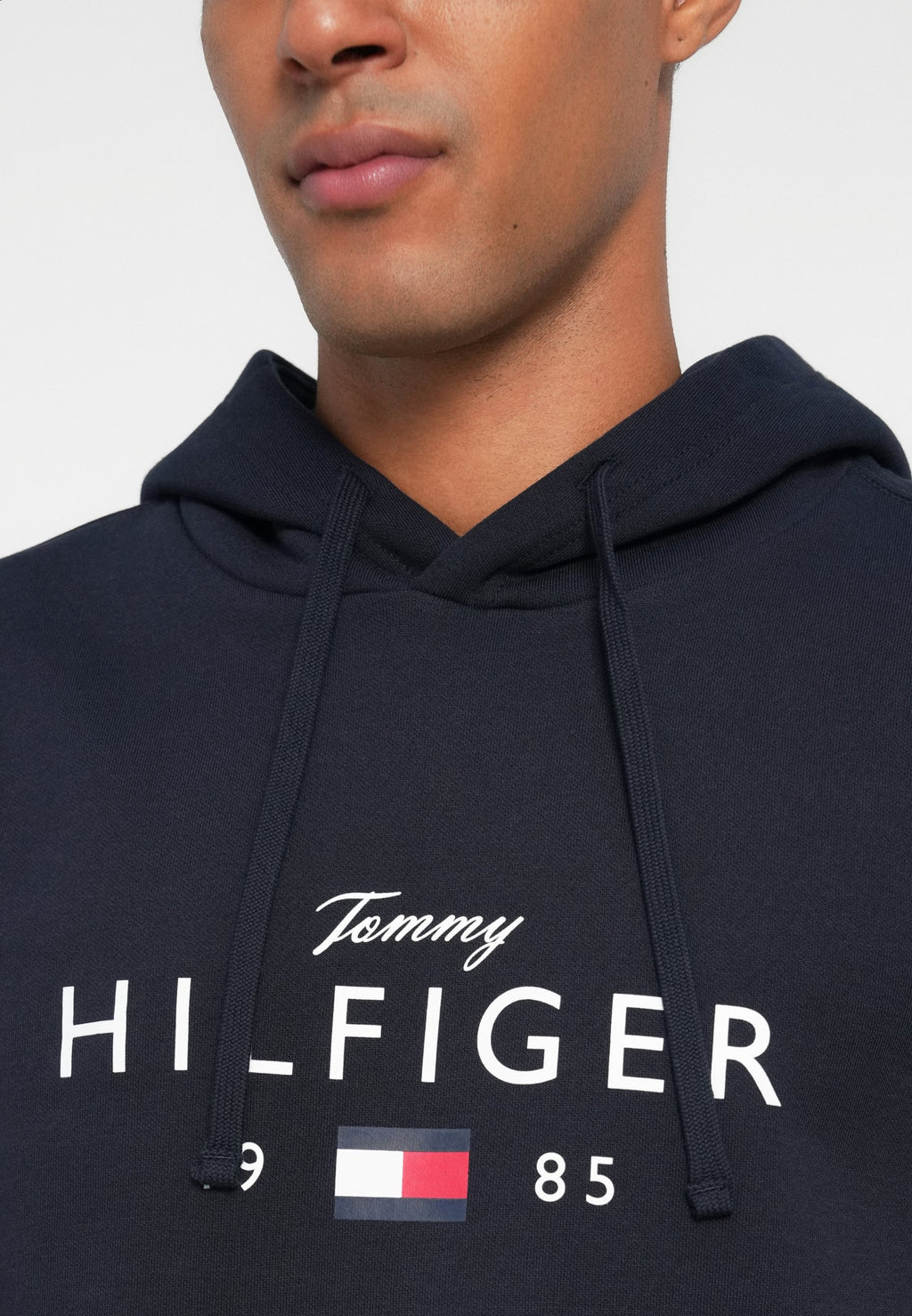 LOGO GRAPHIC FLEX FLEECE HOODY - Hoodie - desert sky