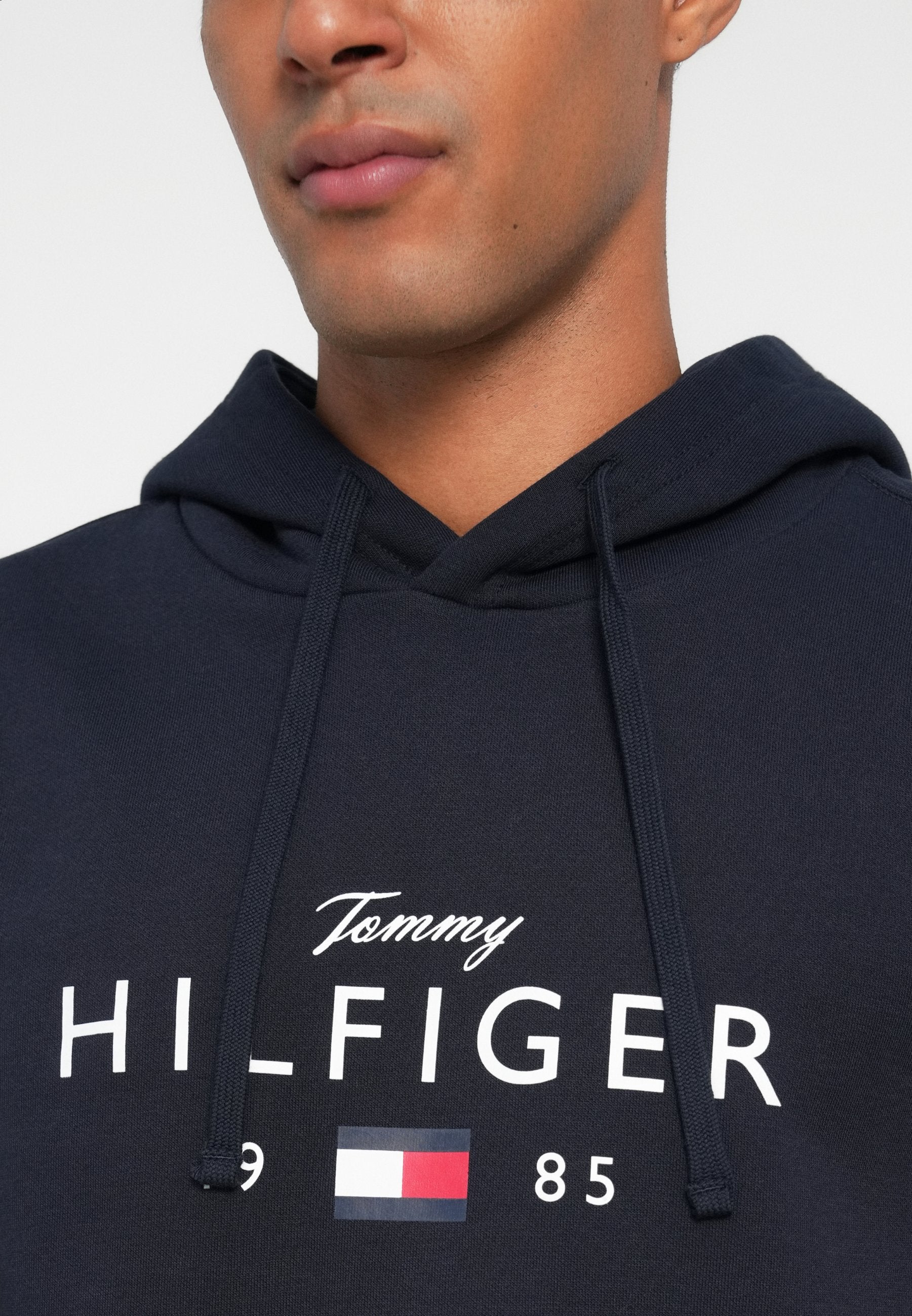 LOGO GRAPHIC FLEX FLEECE HOODY - Hoodie - desert sky