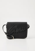 CROSSBODY FLAP BAG UNISEX - Cross body bag - jet black