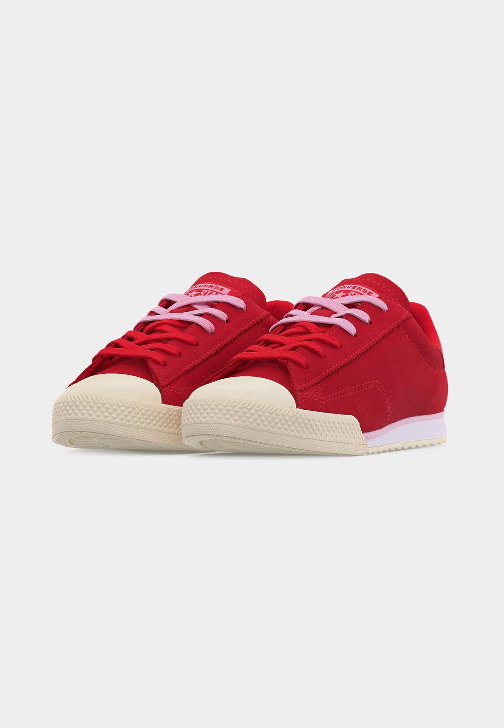 CHUCK TAYLOR UNISEX - Trainers - red/new found bloom/egret