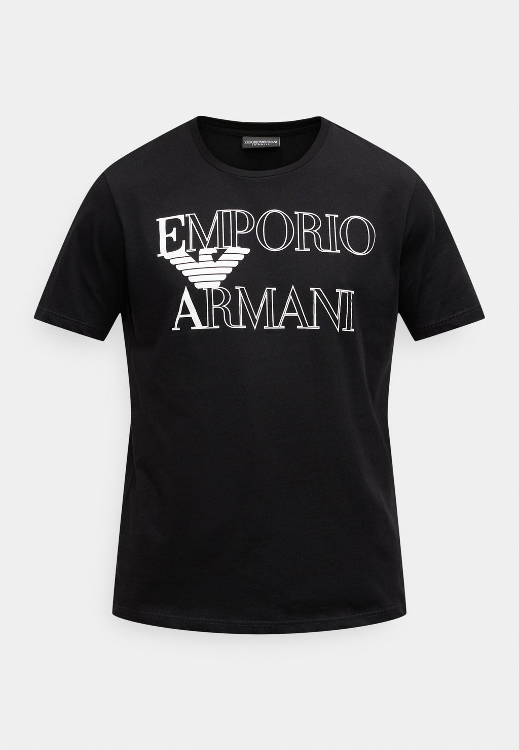CREW NECK - Pyjama top - black