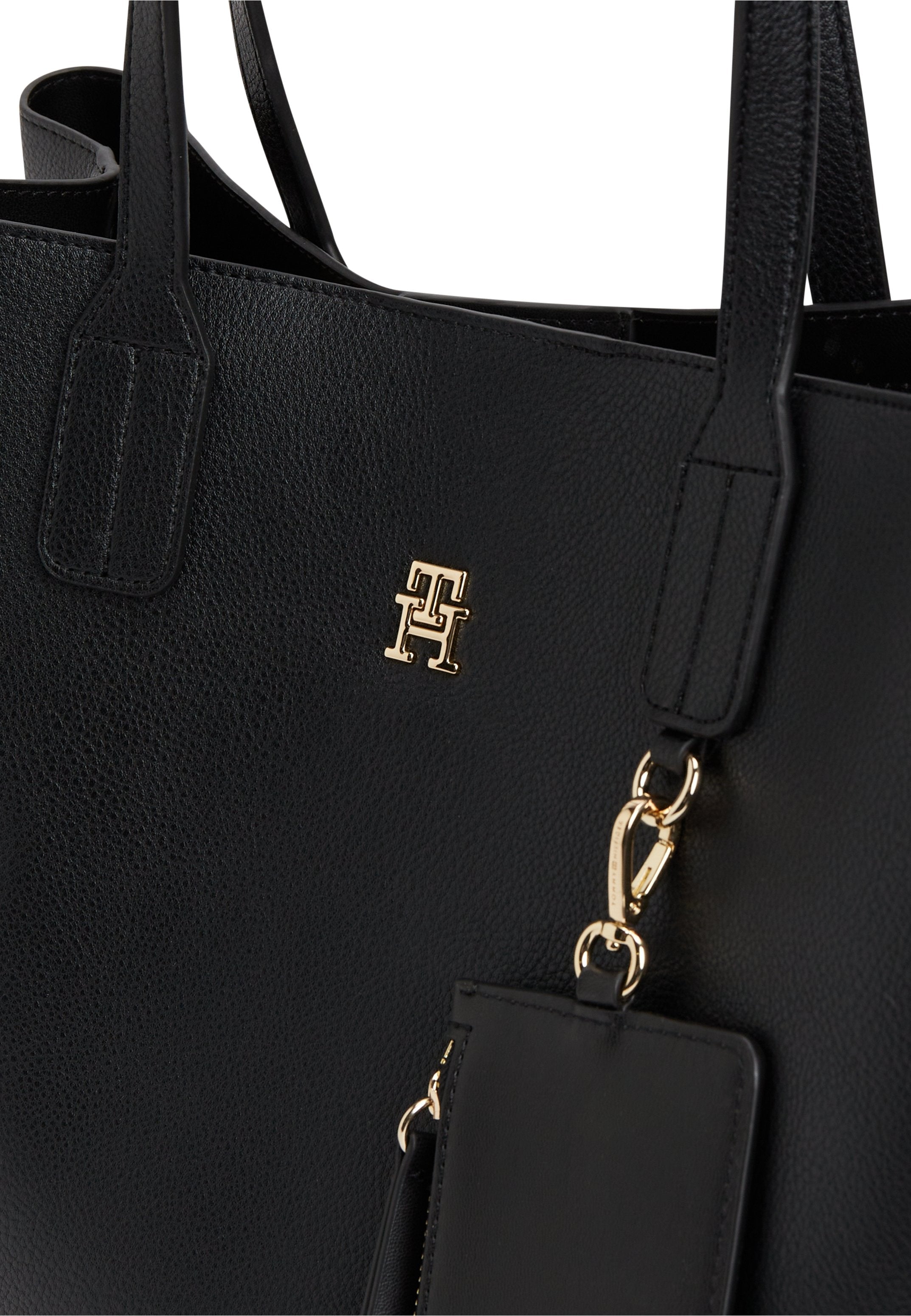 TH ICON SATCHEL - Handbag - black