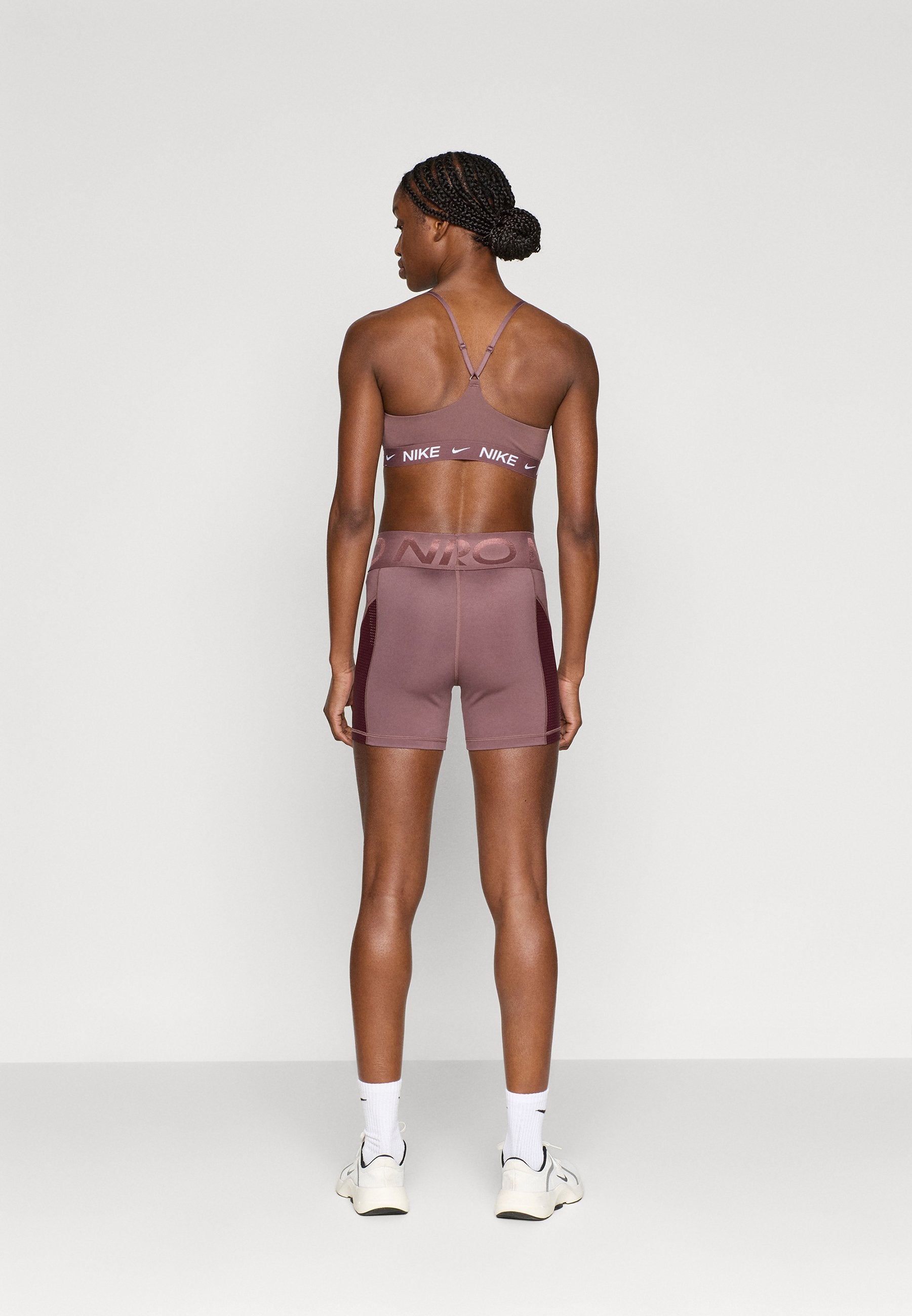 SCULPT SHORT  - Leggings - tattoo/burgundy crush/white