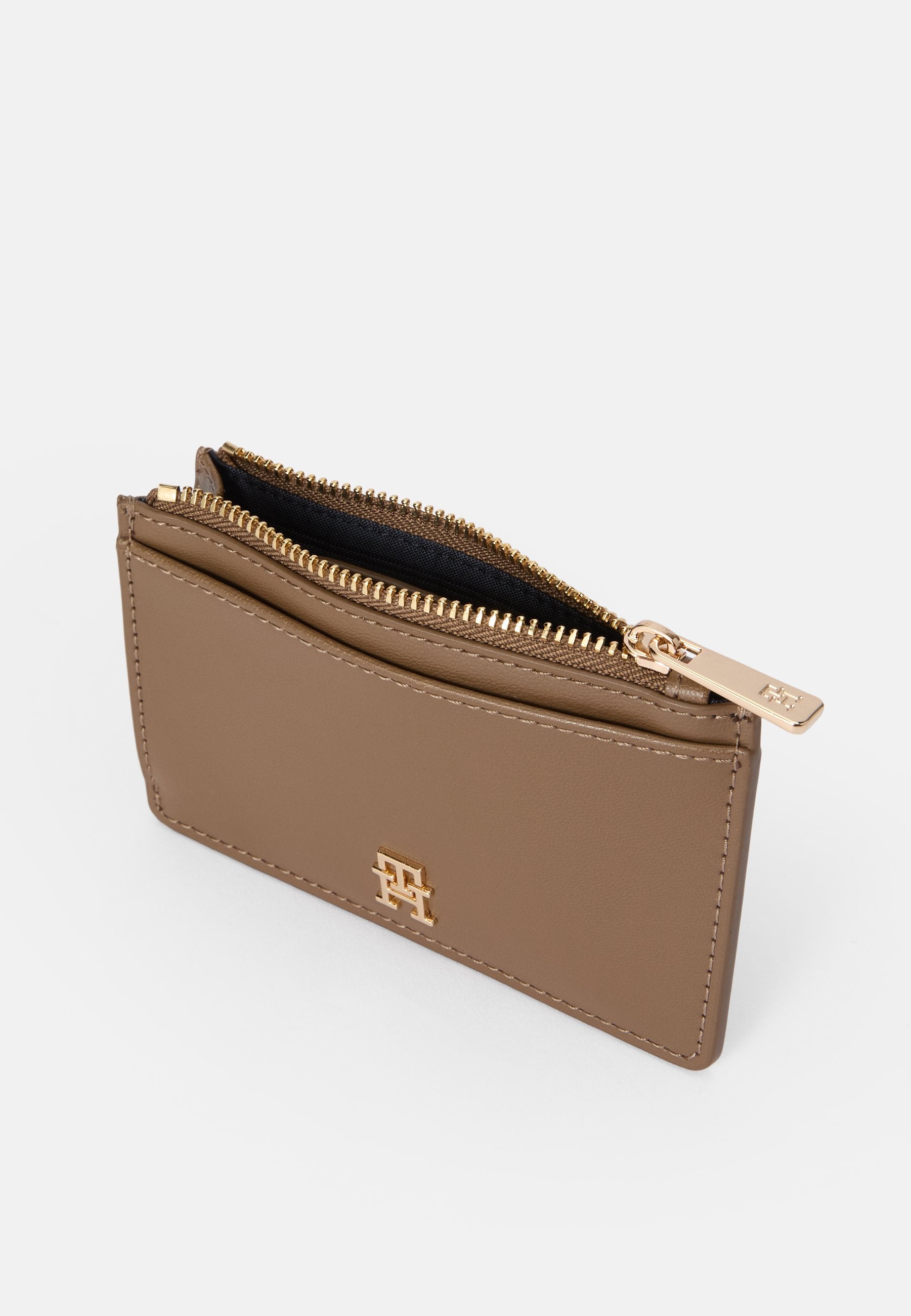 HILFIGER ICON ZIP CREDIT CARD HOLDER - Wallet - nordic taupe