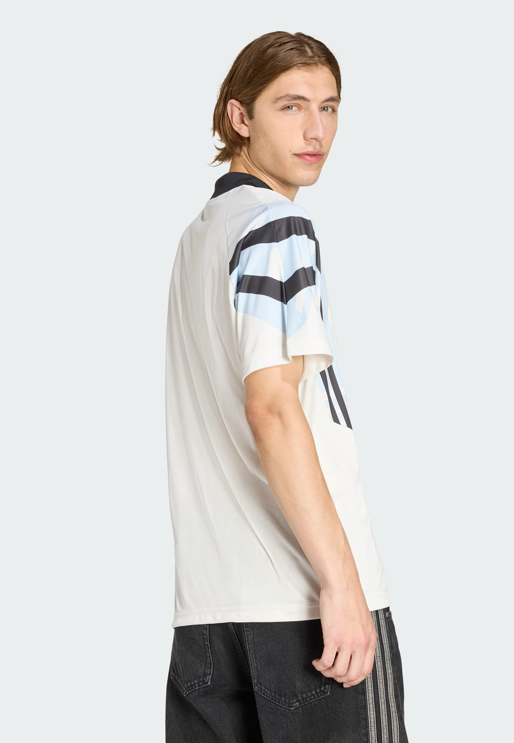 SANTIAGO - Print T-shirt - cloud white