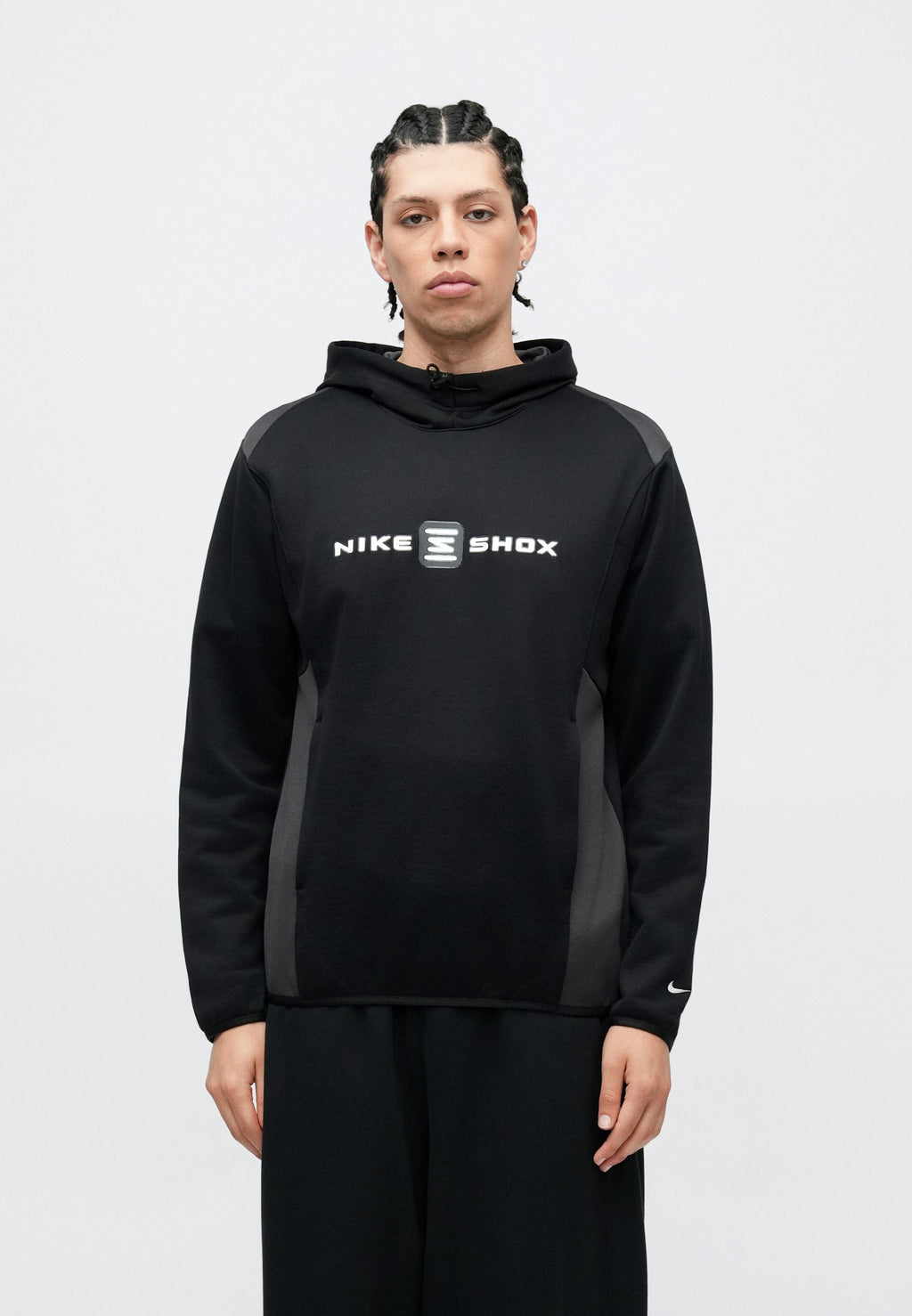 Hoodie - black/anthracite