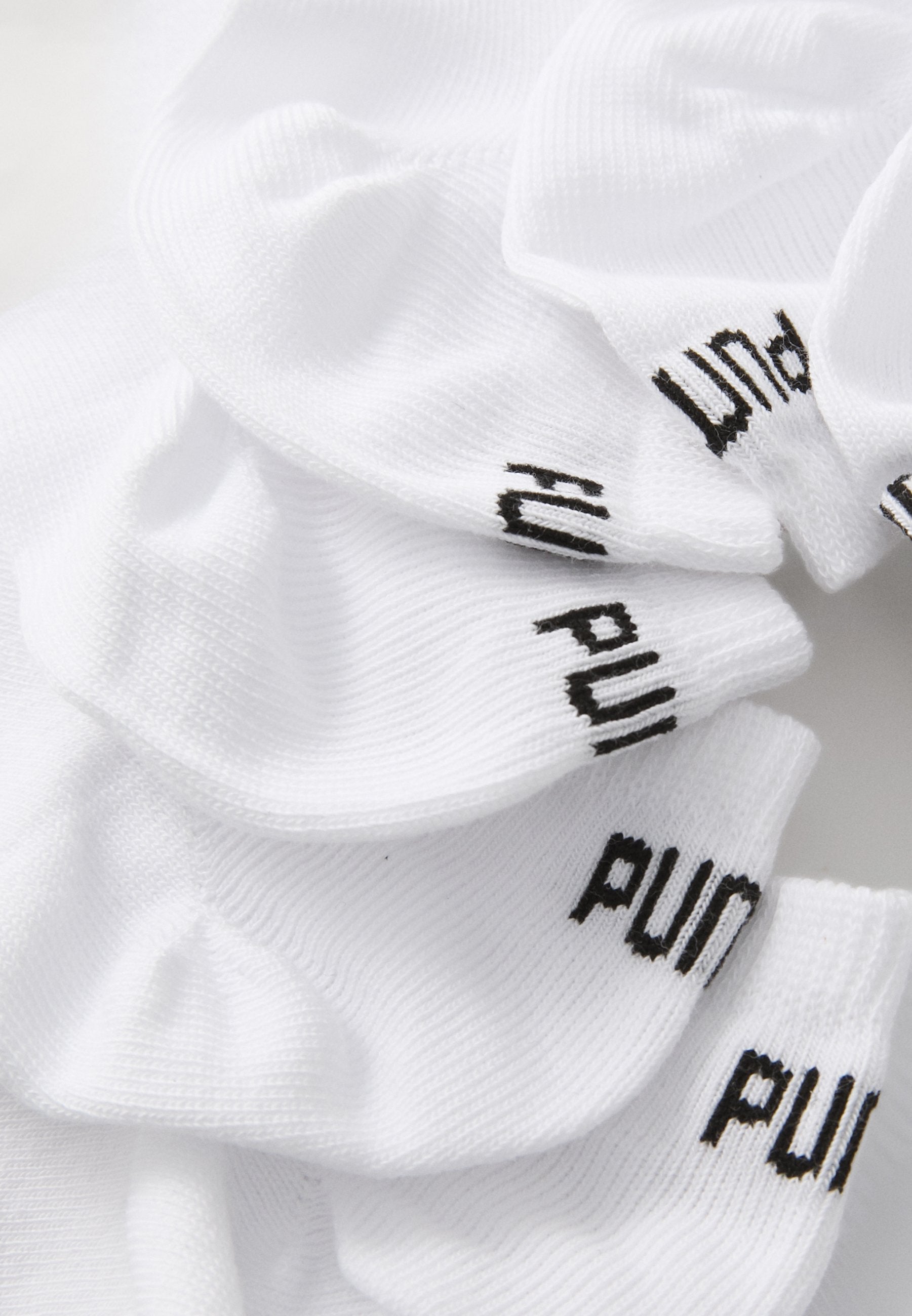 SNEAKER DÜZ UNISEX 9'LU PAKET - Çorap - beyaz