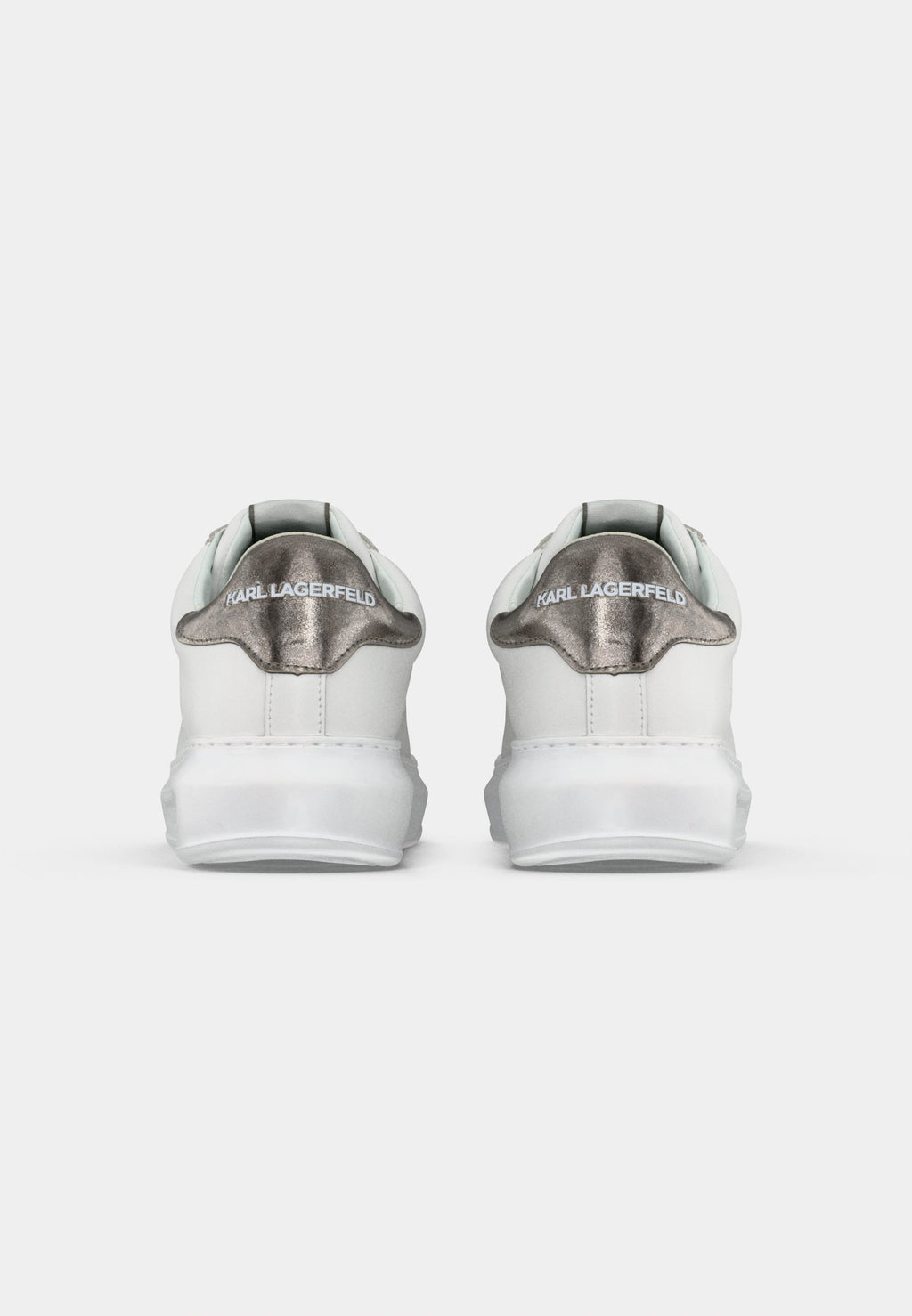KAPRI MAISON LACE - Trainers - white/silver-coloured
