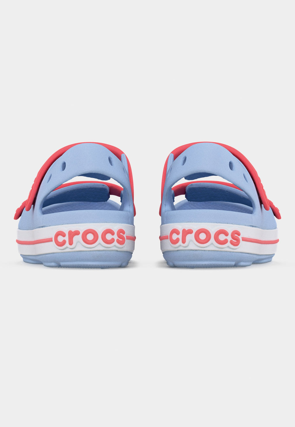 CROCBAND CRUISER - Pool slides - blue frost/guava