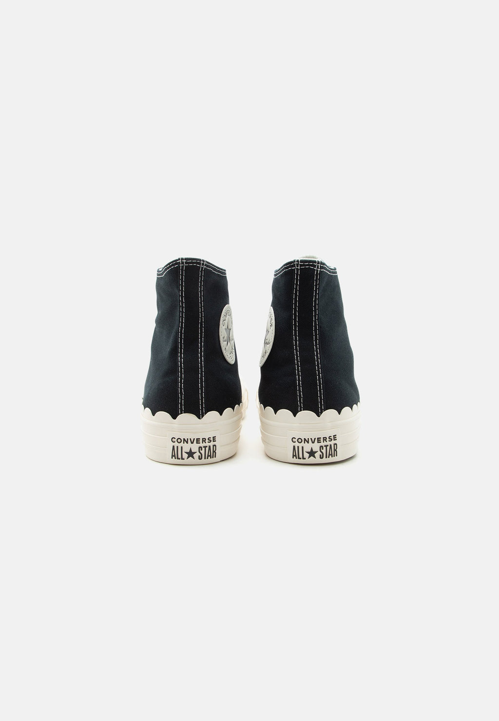 CHUCK TAYLOR ALL STAR - Bilekli spor ayakkabı - siyah/krem