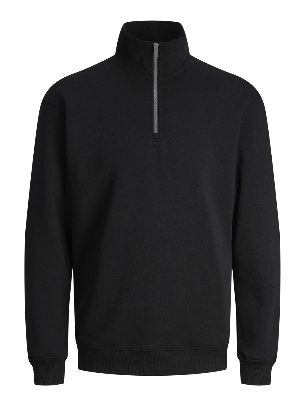 Half zip Plain Half zip - Sweatshirt - black