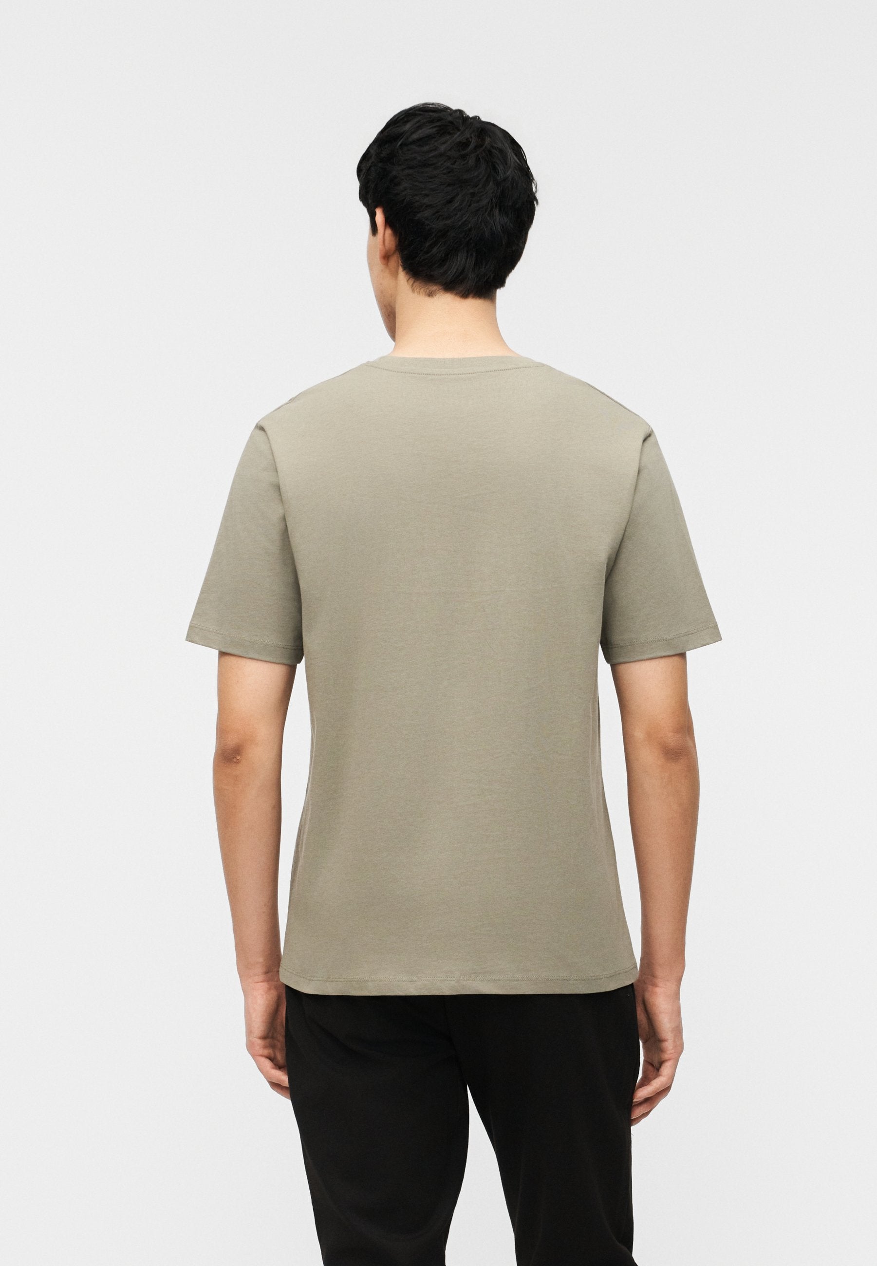 JJELOGO TEE O NECK 5 PACK - Print T-shirt - vetiver/blue mirage/mineral blue/atlantic deep/navy blazer