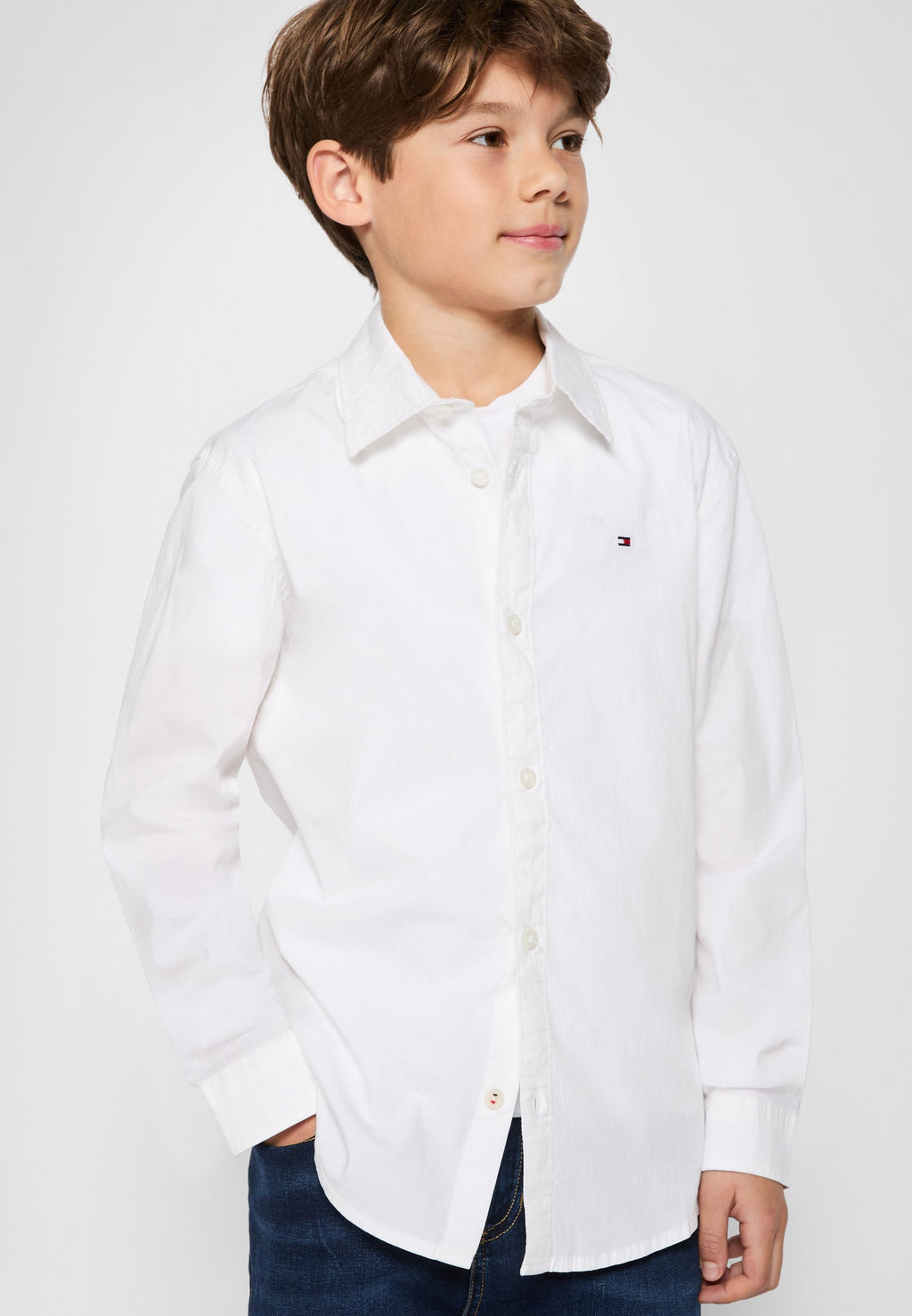 SOLID - Shirt - white