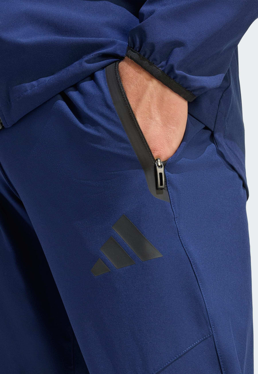 TIRO TRAVEL  - Tracksuit bottoms - team navy blue/black