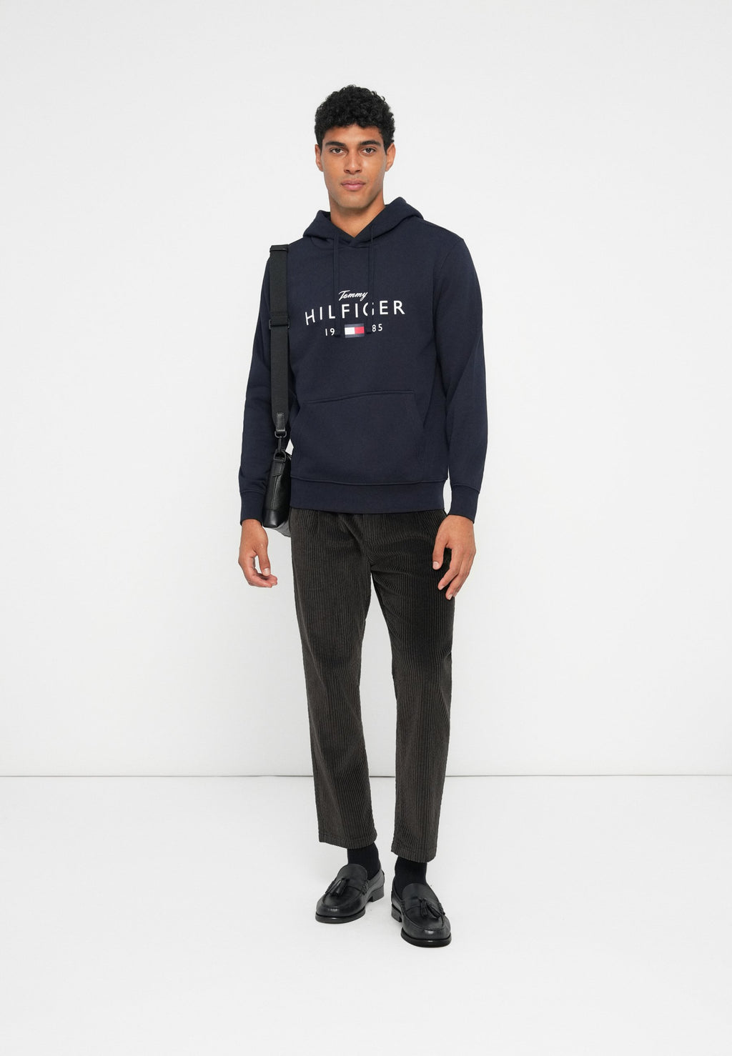 LOGO GRAPHIC FLEX FLEECE HOODY - Hoodie - desert sky