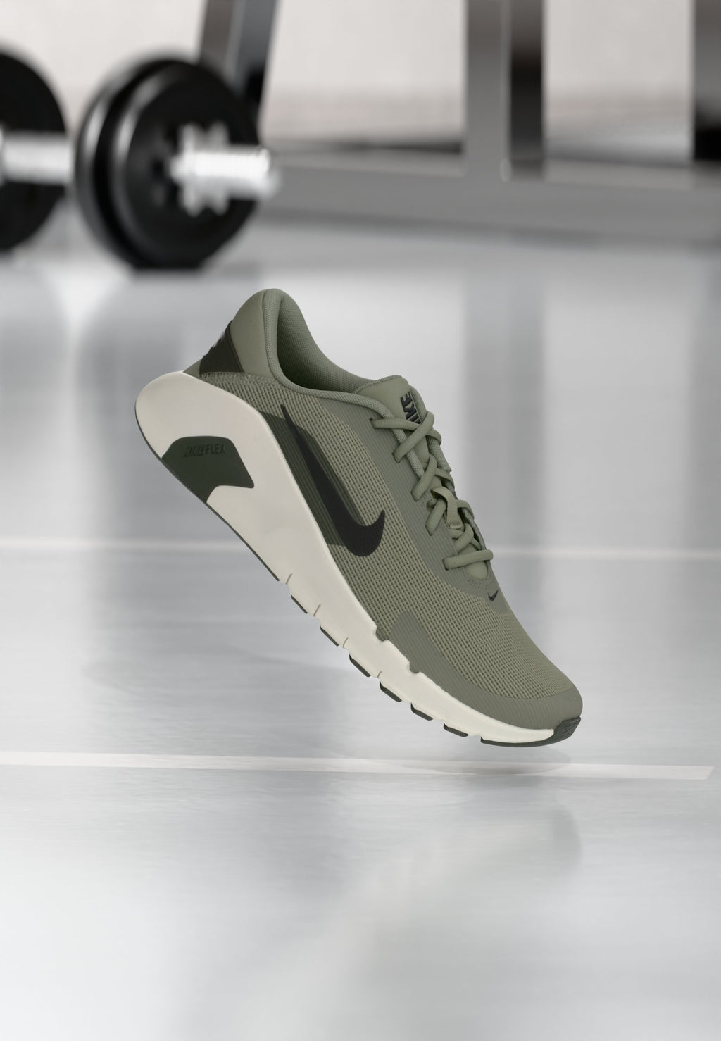 FLEX TRAIN - Chaussures d'entraînement - light army/black/sequoia/phantom