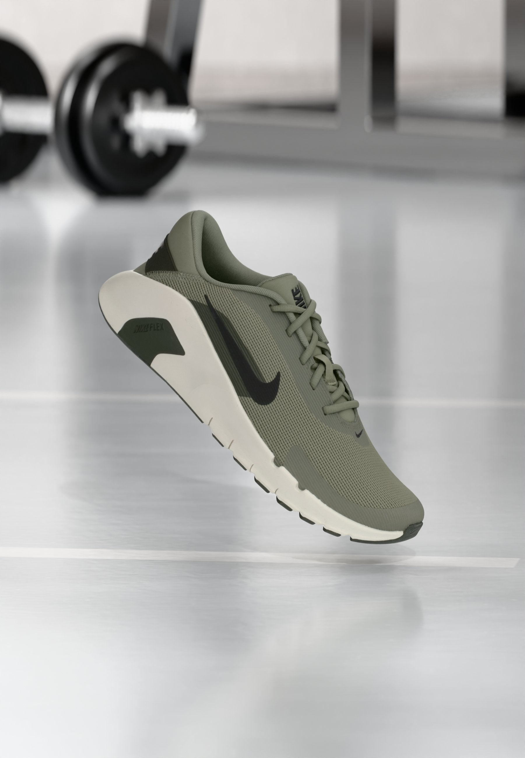 FLEX TRAIN - Chaussures d'entraînement - light army/black/sequoia/phantom