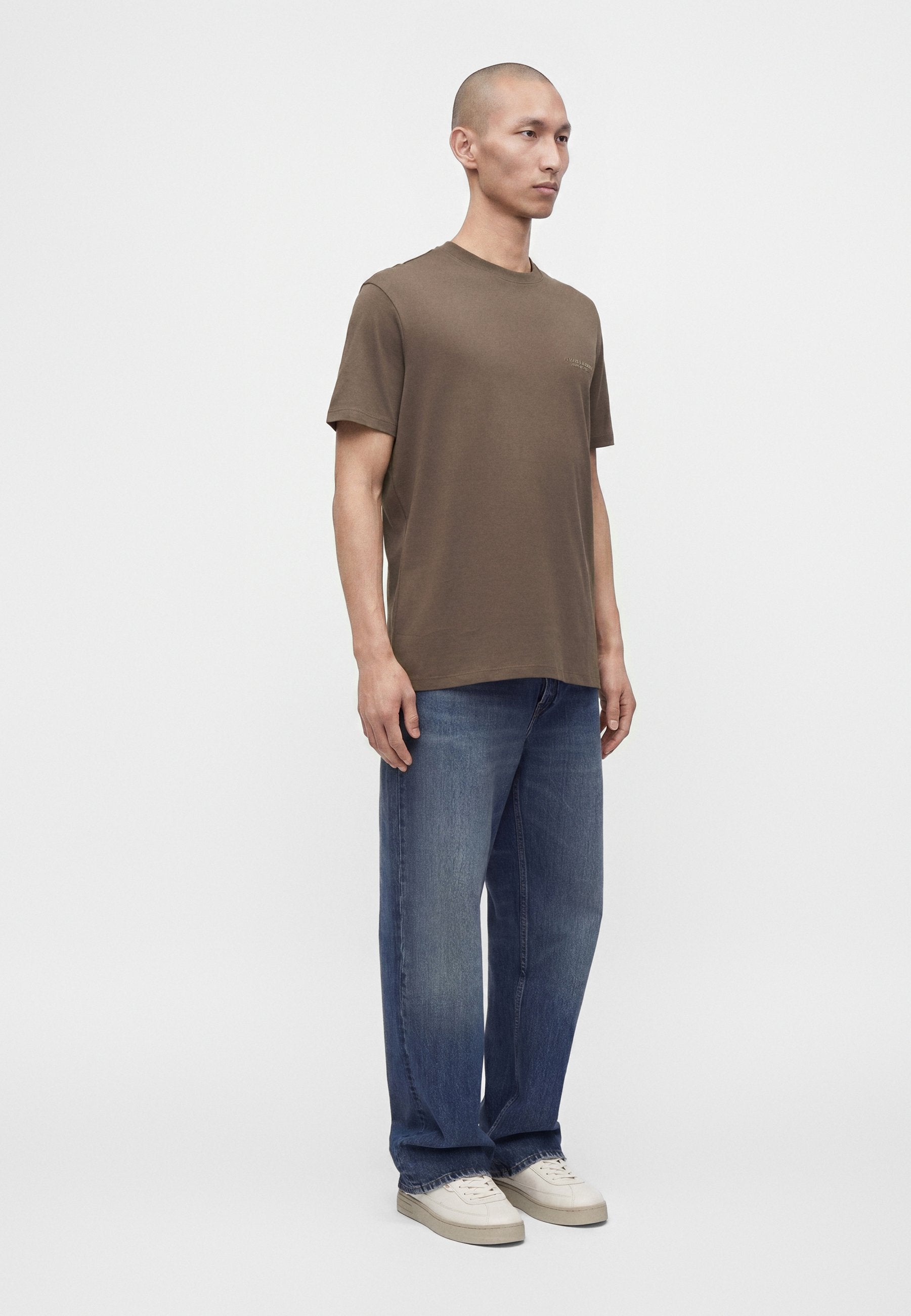 REGULAR - Basic T-shirt - sand