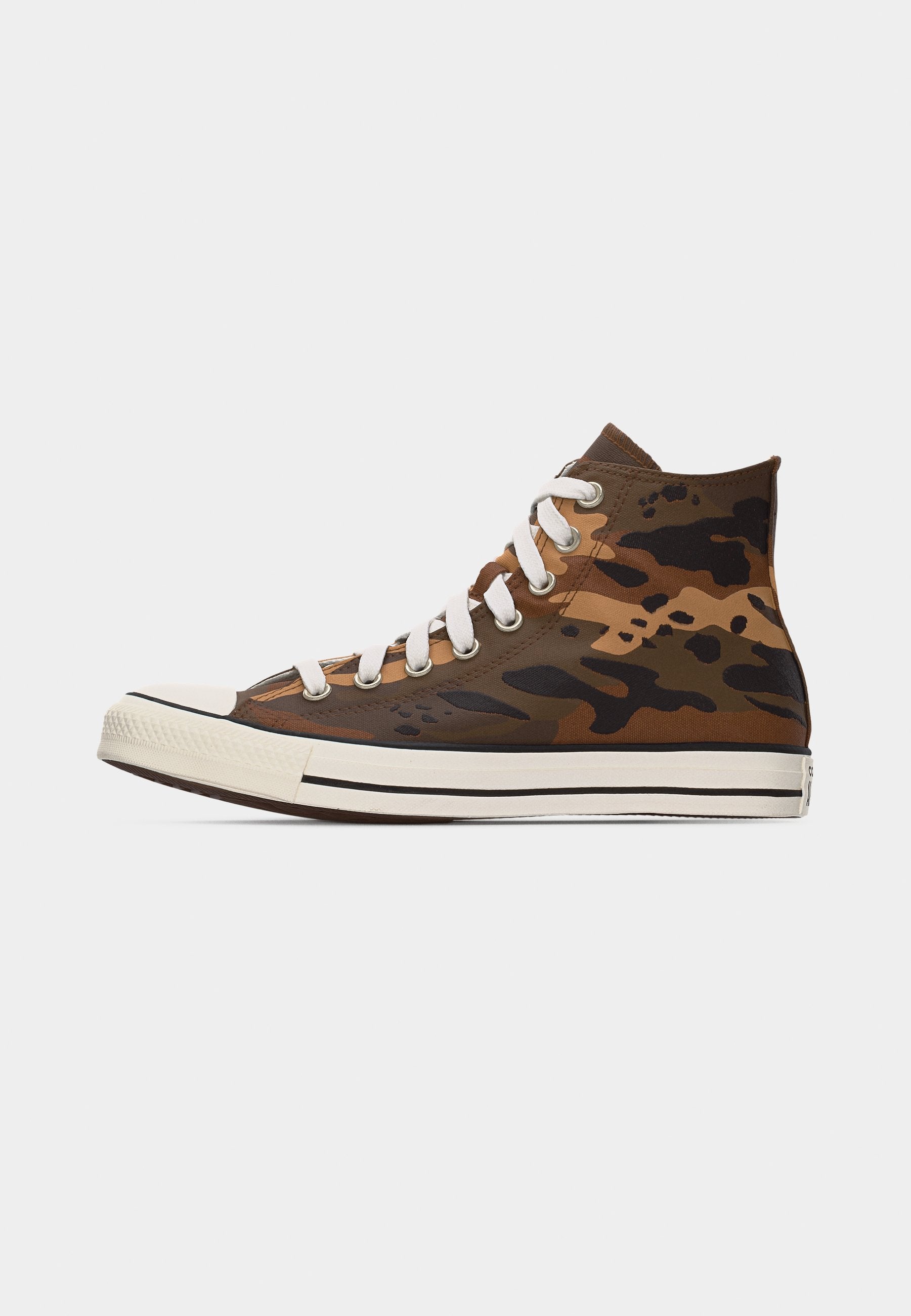 CHUCK TAYLOR ALL STAR WIDE UNISEX - High-top trainers - dark whiskey/vintage white/black