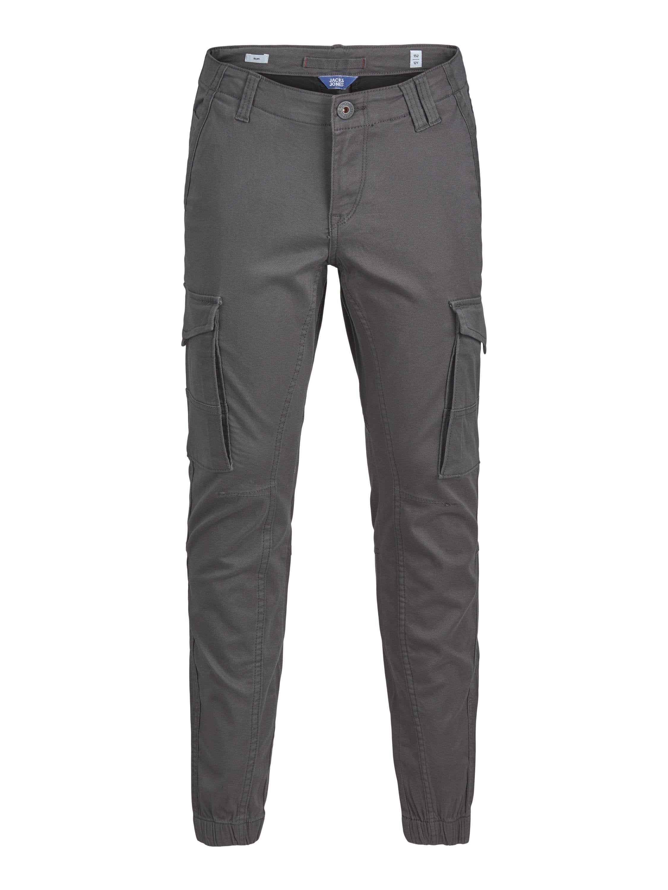 JJIPAUL JJFLAKE - Cargo trousers - asphalt