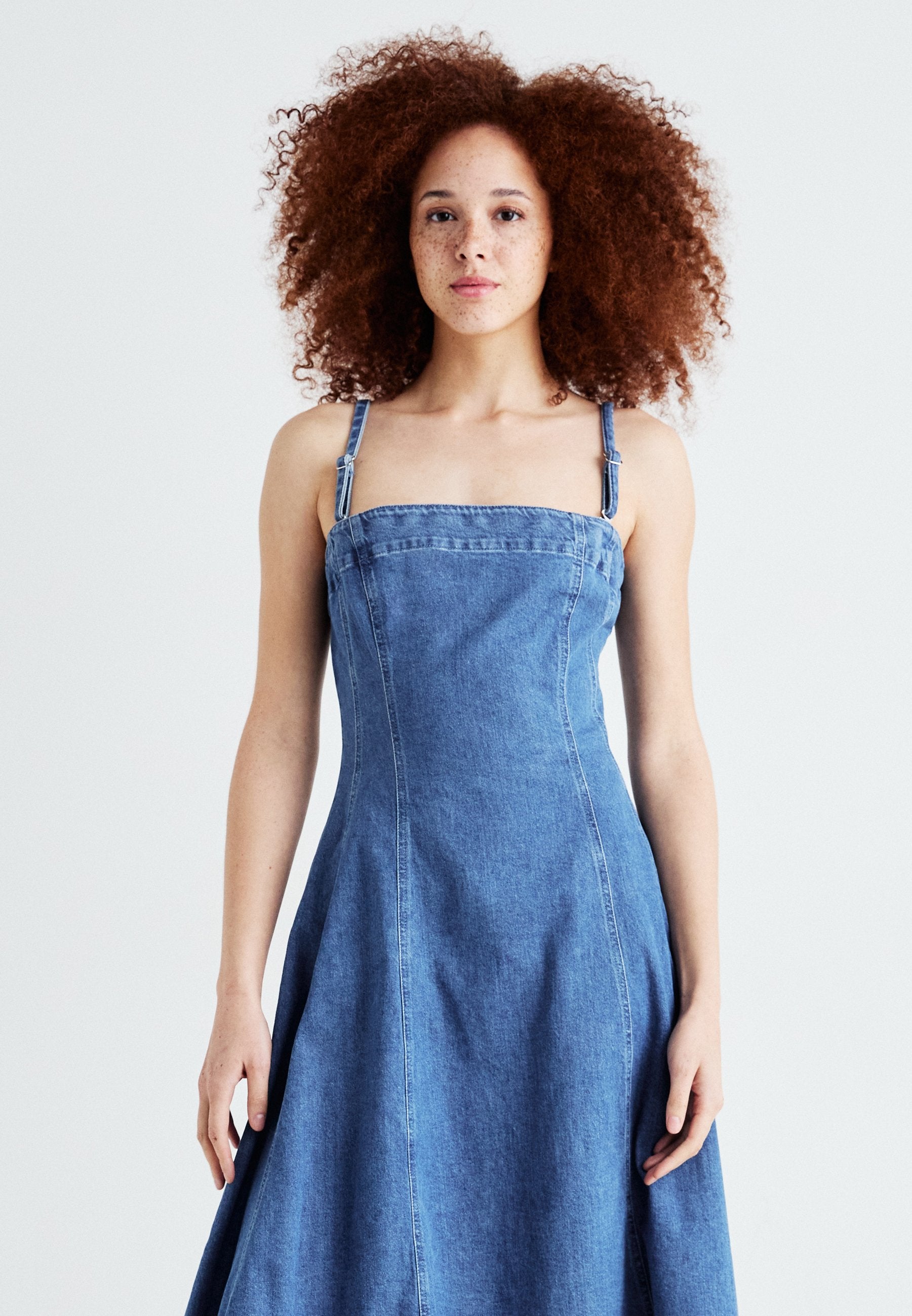 Denim dress - light wash