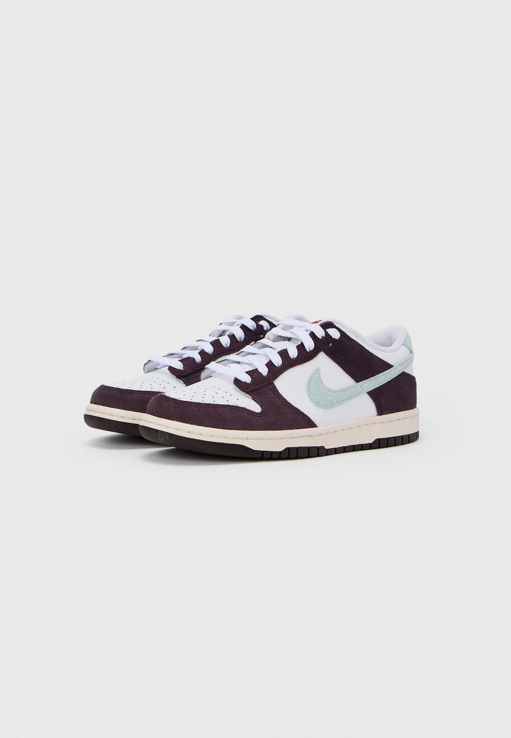 DUNK LOW UNISEXE - Baskets - blanc/bleu glacier/cendre bordeaux/rouge cramoisi