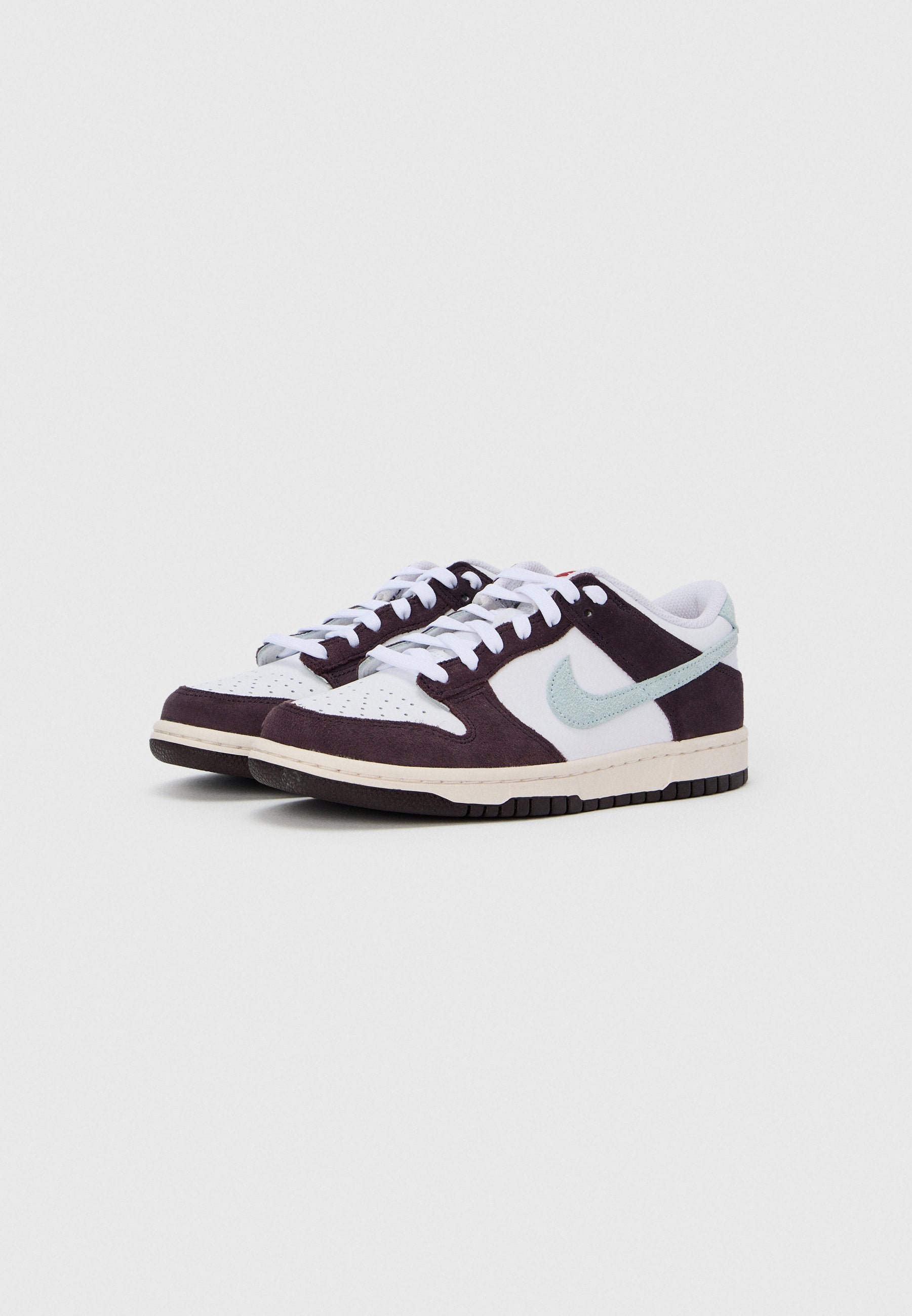 DUNK LOW UNISEXE - Baskets - blanc/bleu glacier/cendre bordeaux/rouge cramoisi