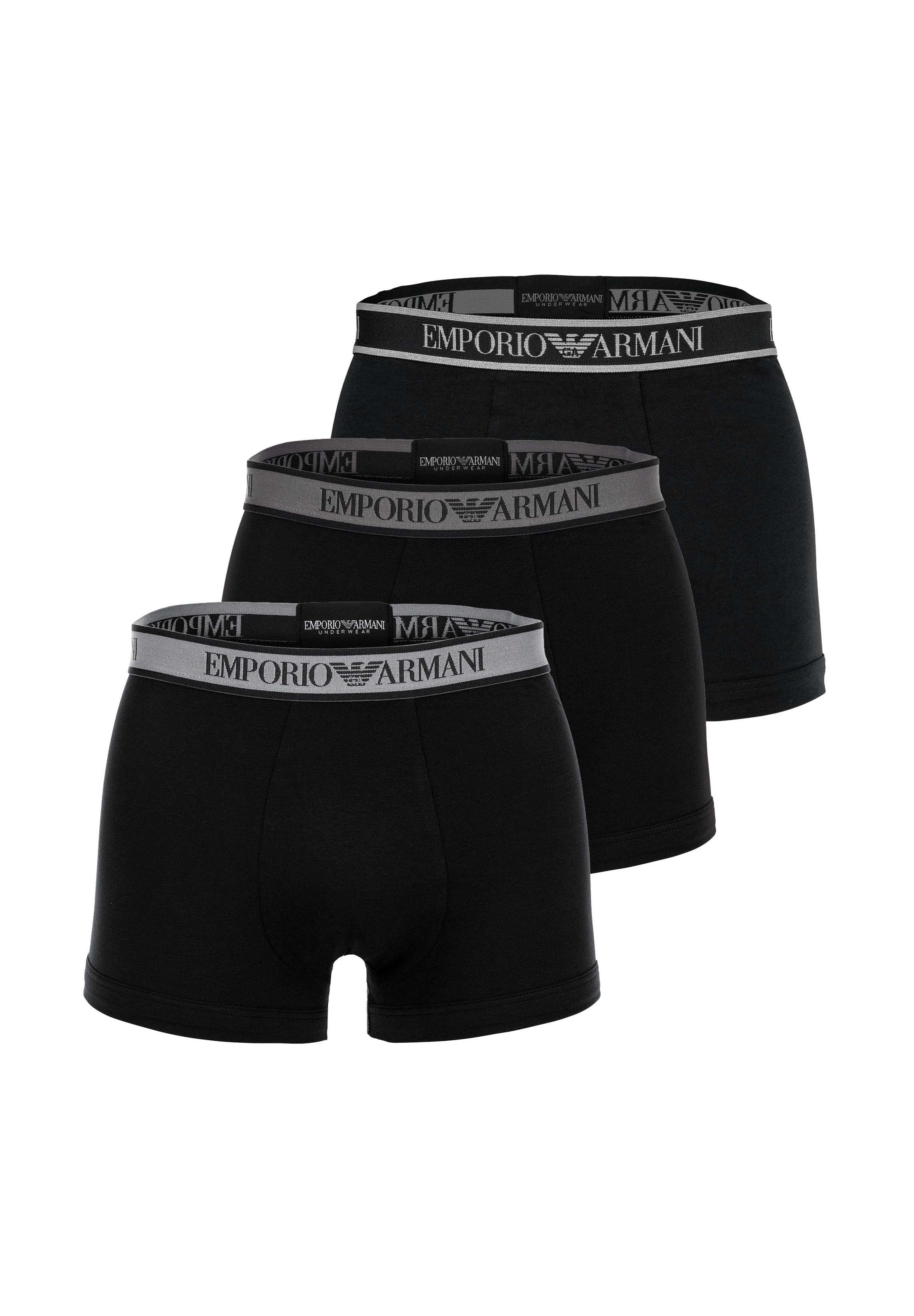 CORE LOGOBAND TRUNKS 3 PACK - Trunks - black/black/black