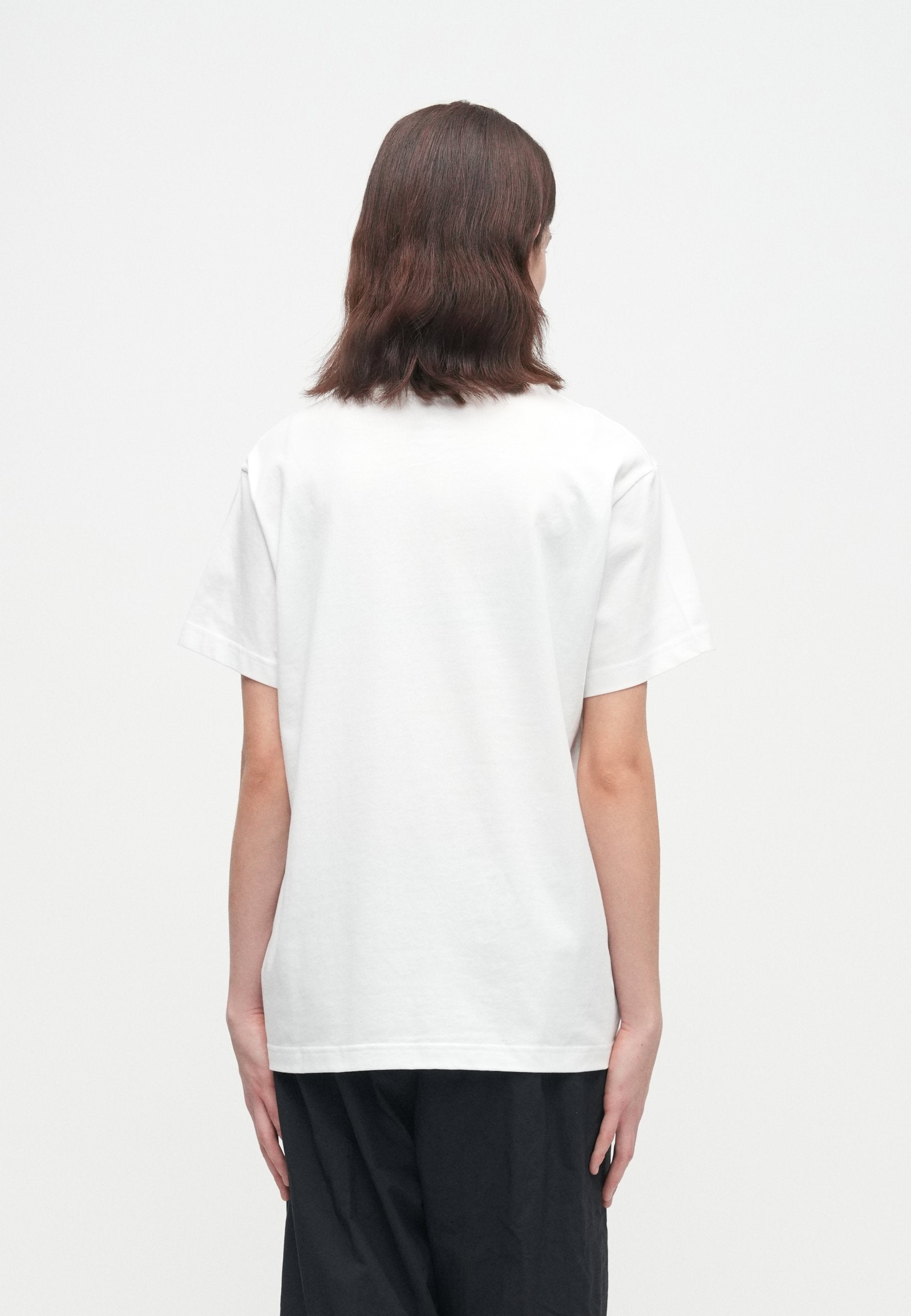 CLASSIC TEE - Basic T-shirt - white/black