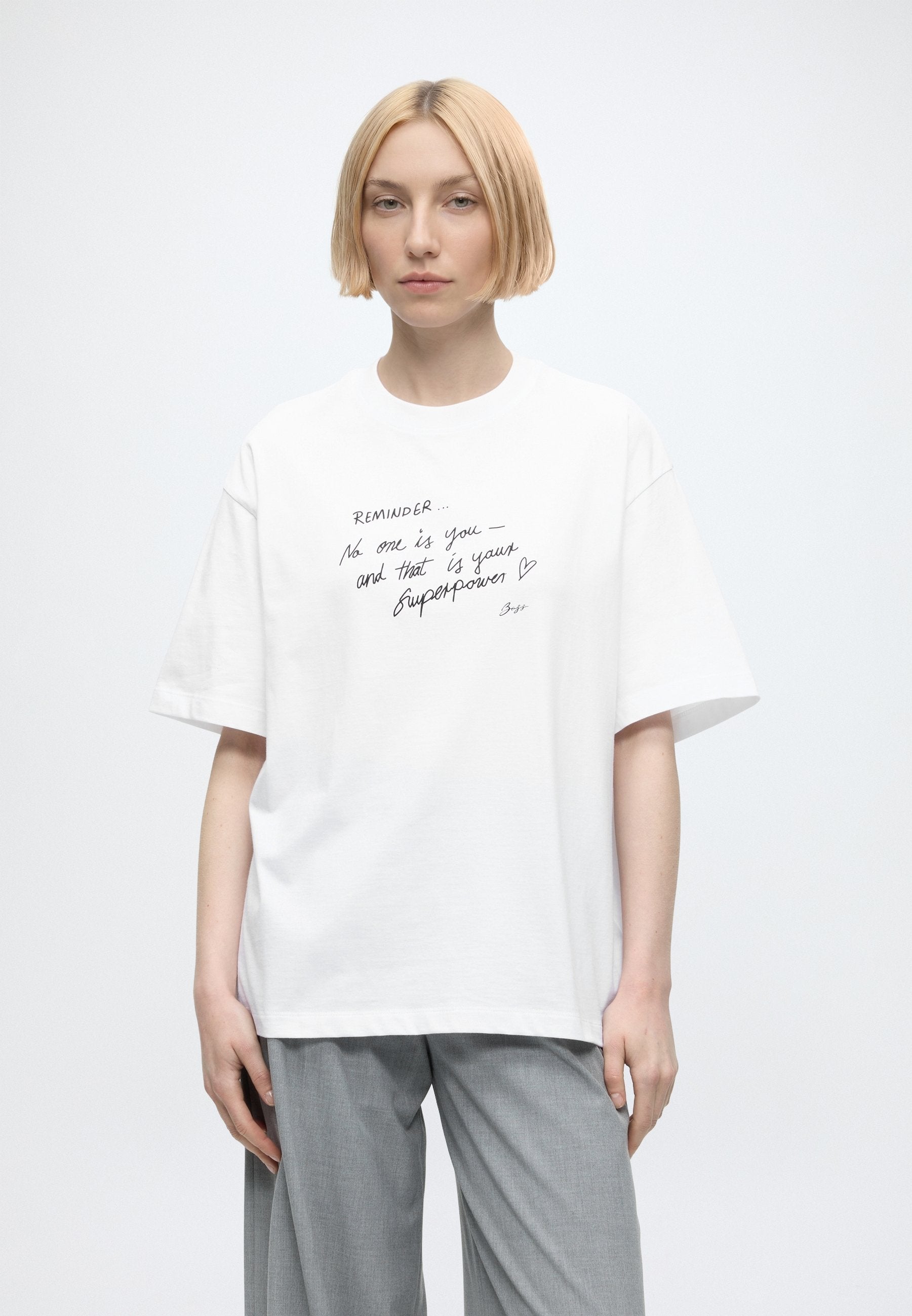 EBOYS - T-shirt imprimé - blanc
