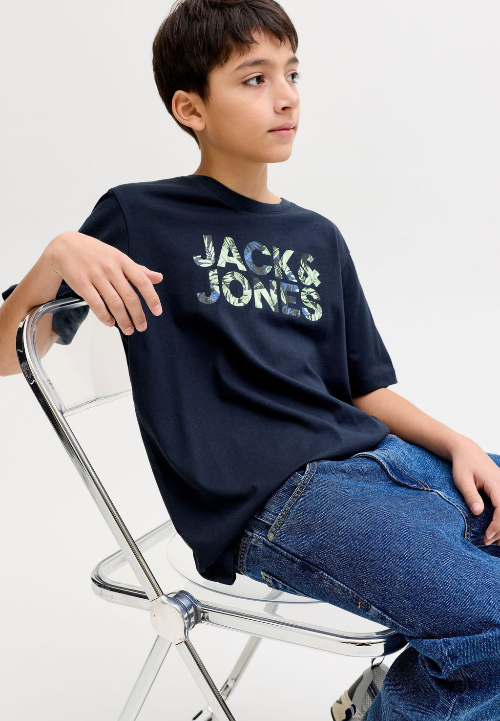 Junior - Print T-shirt - sky captain
