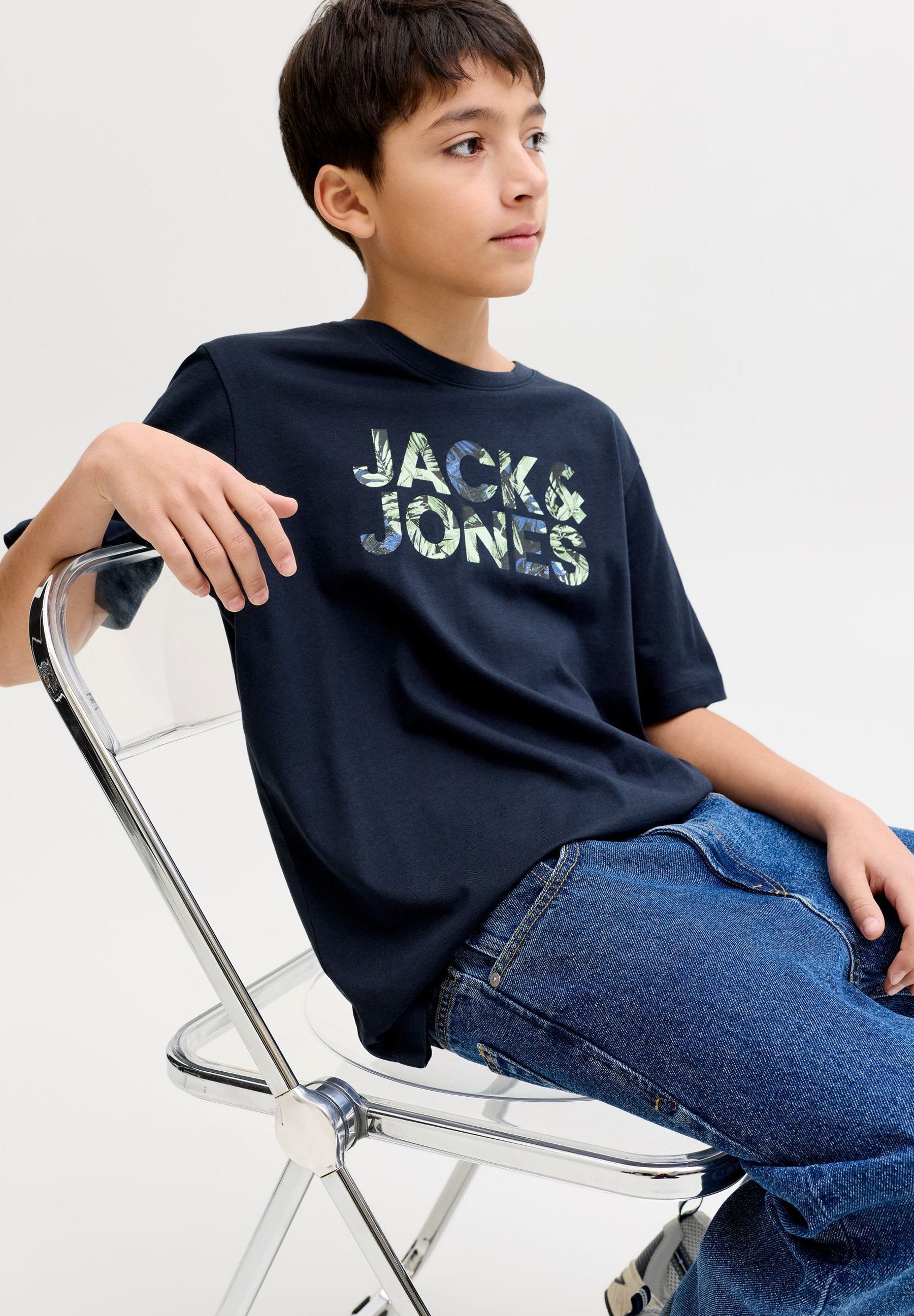 Junior - Print T-shirt - sky captain