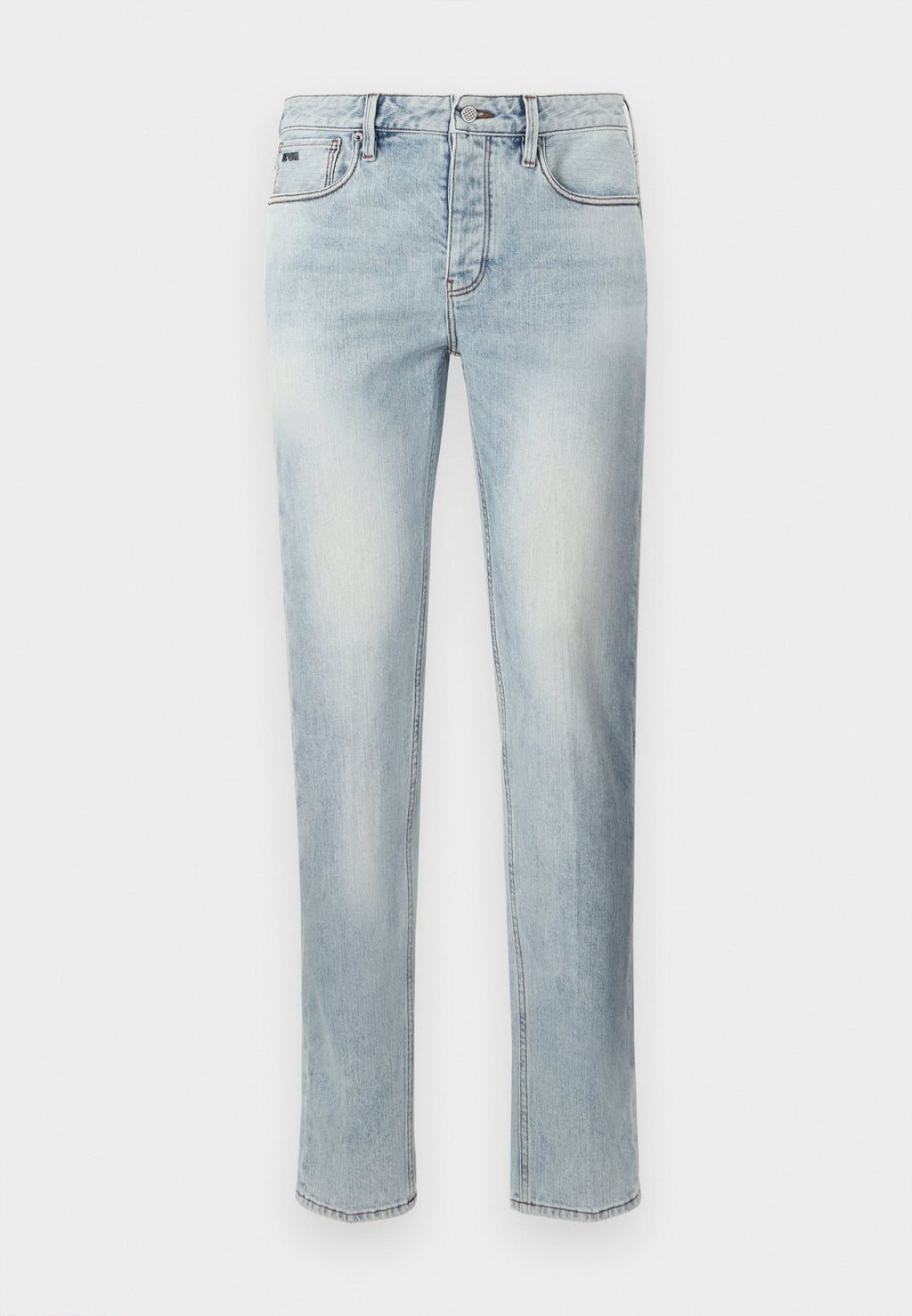 POCKETS PANT - Slim fit jeans - light blue denim
