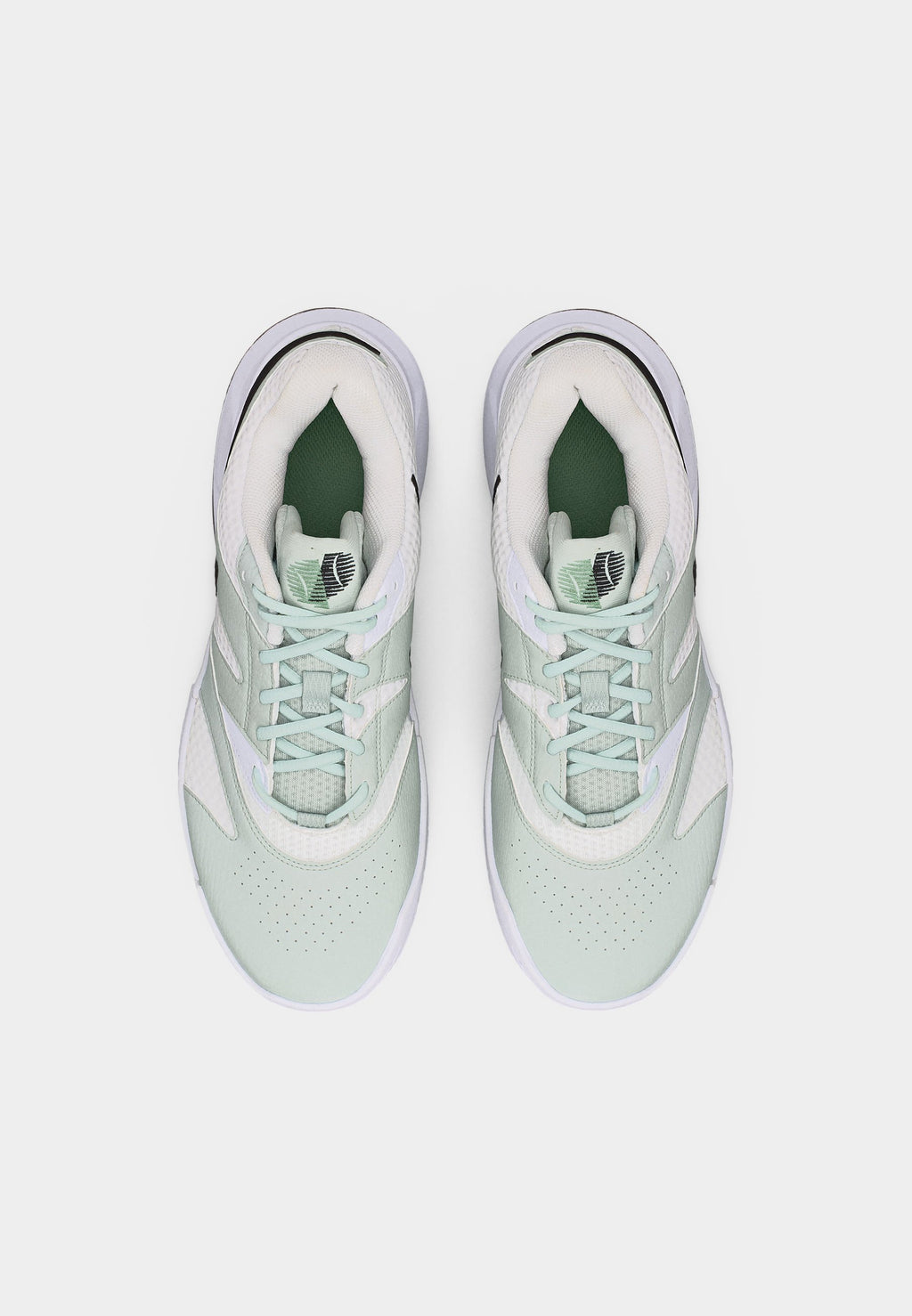 COURT LITE - Multicourt tennis shoes - white/black/light silver-coloured/steam