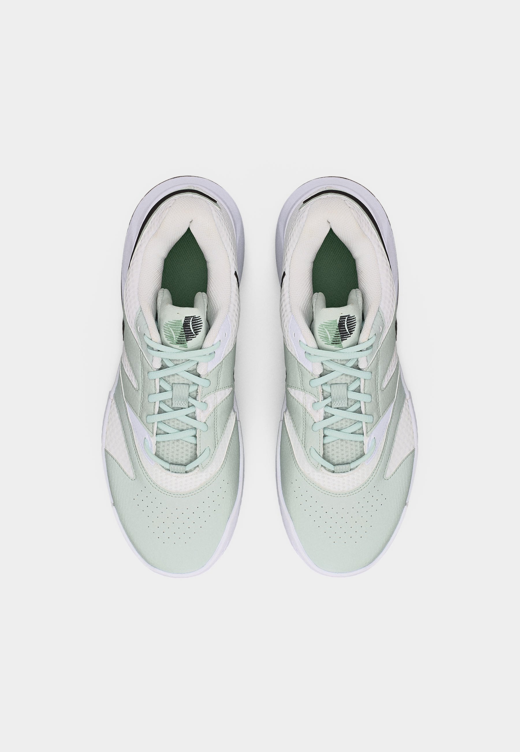 COURT LITE - Multicourt tennis shoes - white/black/light silver-coloured/steam