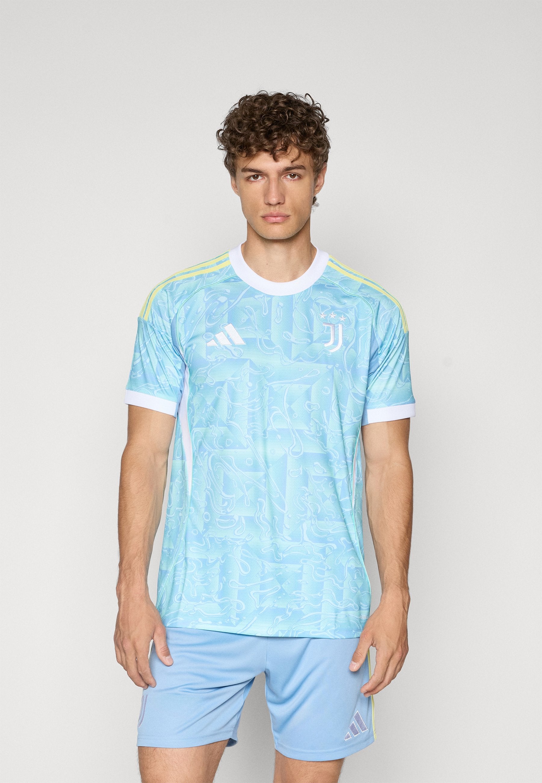 JUVENTUS 25/26 AWAY JERSEY - Sports T-shirt - ash blue