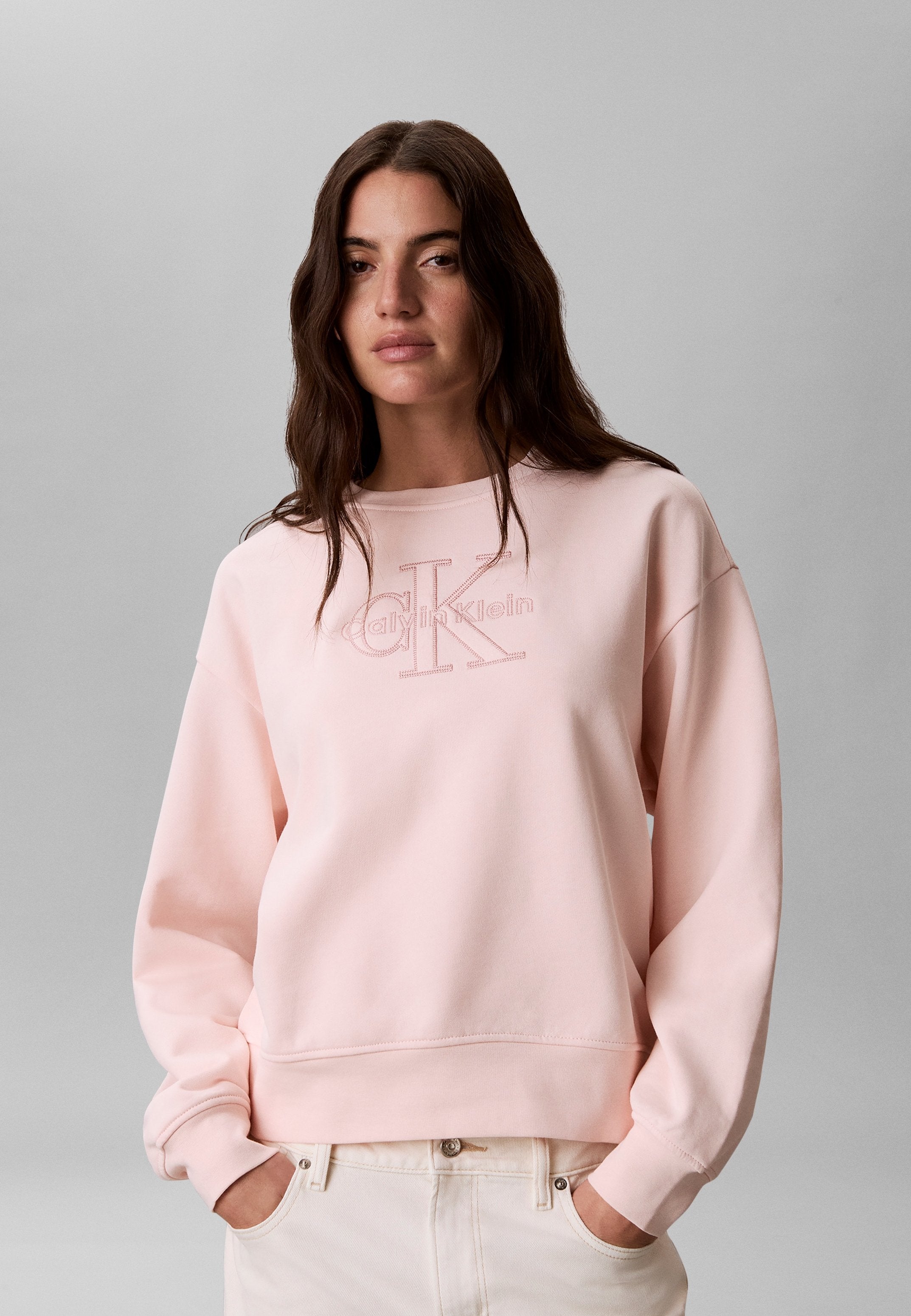 BABY SEASONAL MONOLOGO - Sweatshirt - mangano calcite