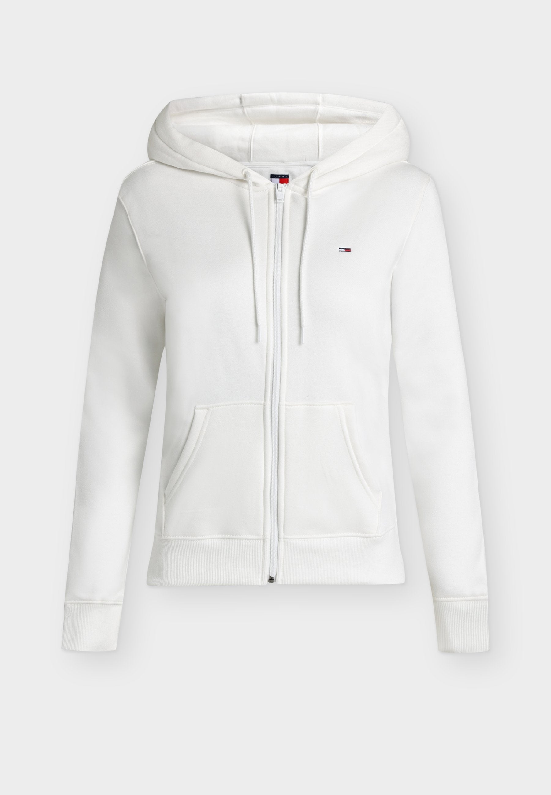 FLAG ZIP  - Zip-up sweatshirt - ecru