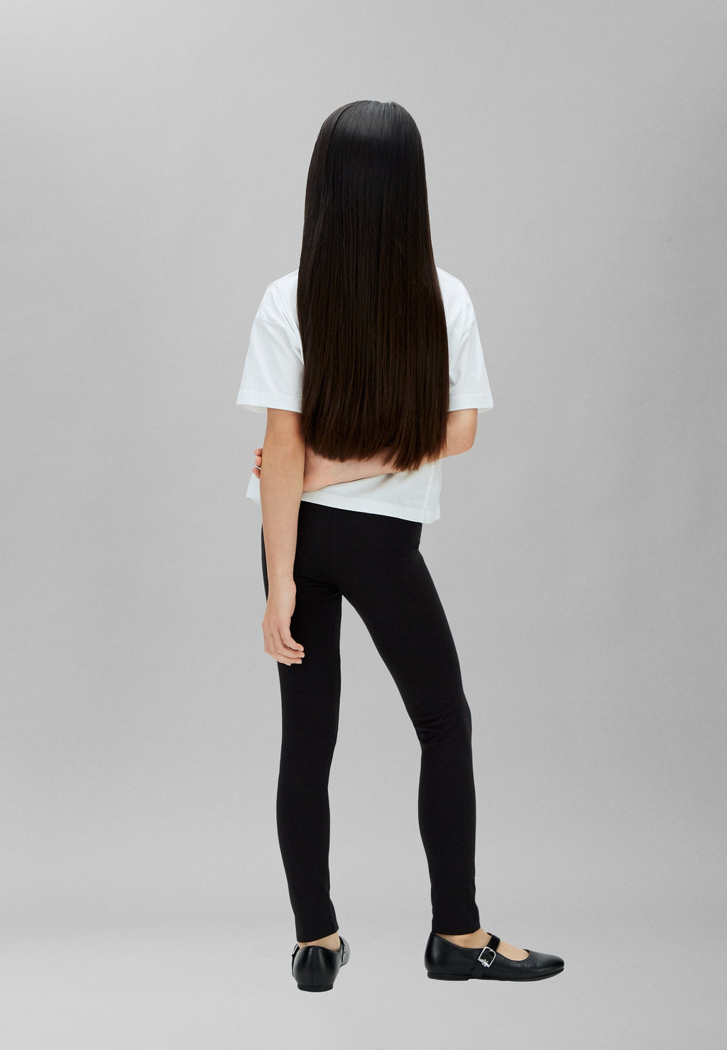 LOGO  - Leggings - Trousers - black
