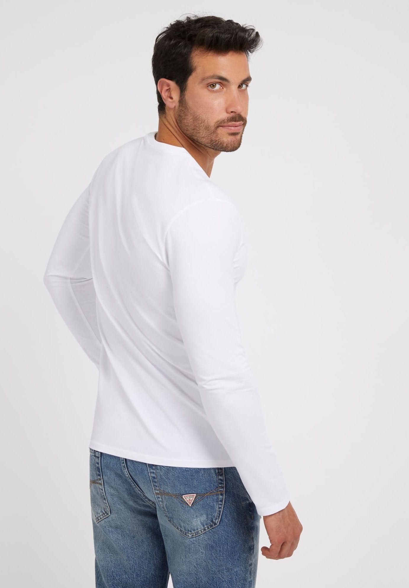 CORE TEE - Long sleeved top - weiß
