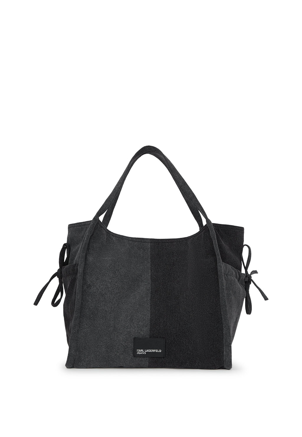 UNISEX - Tote bag - black/grey