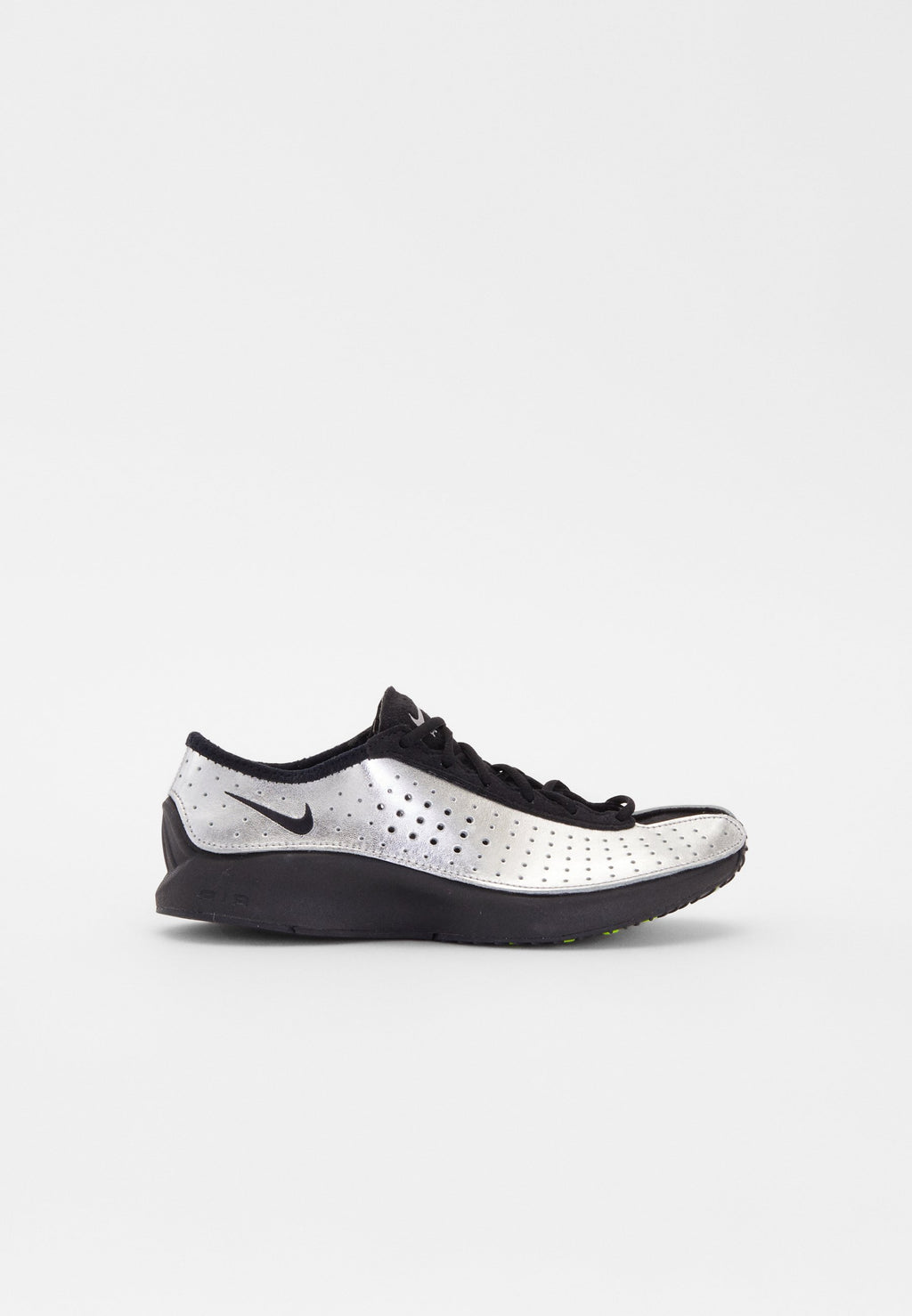 AIR SUPERFLY - Trainers - silver-coloured/black/anthracite/volt