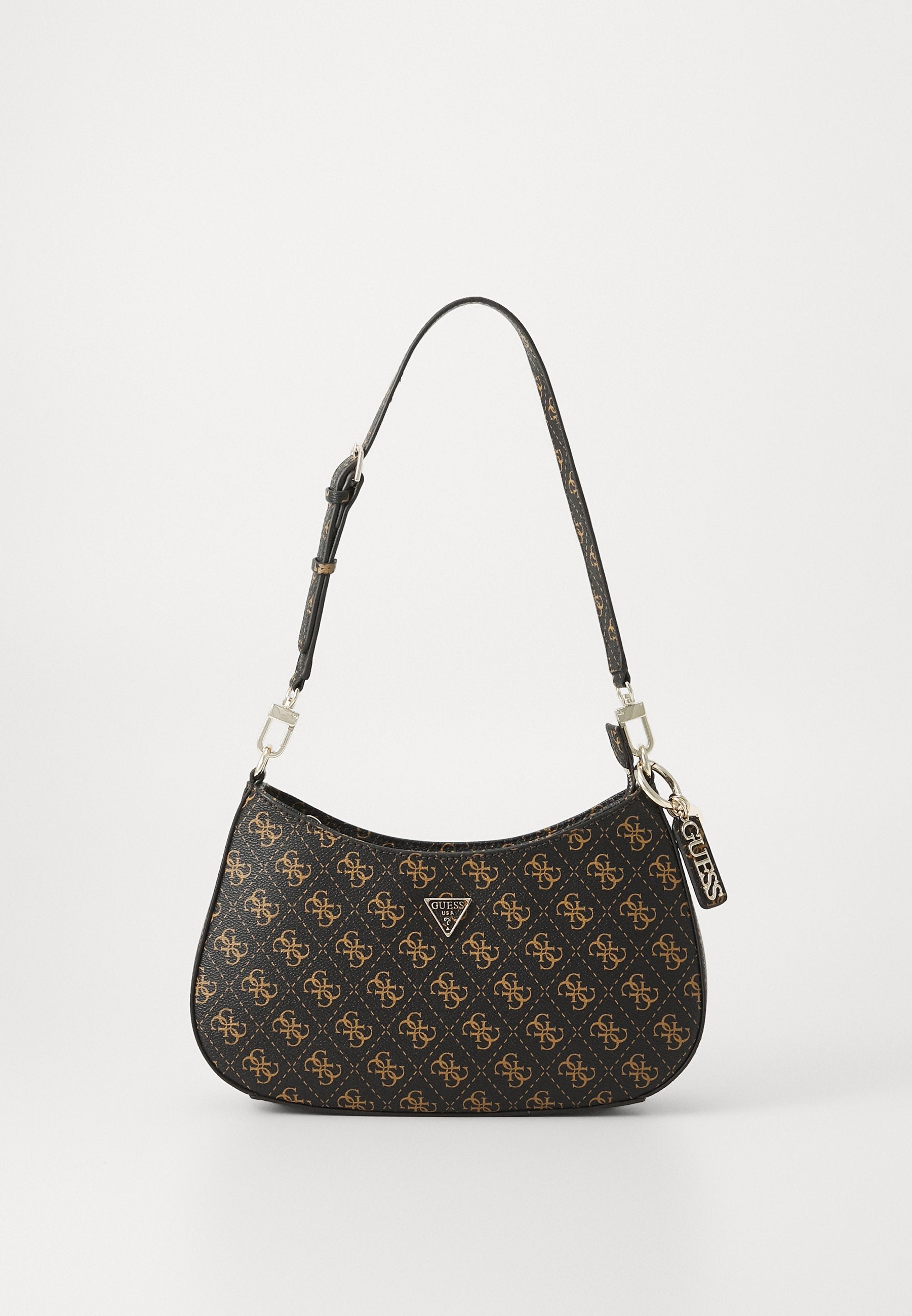 NOELLE II TOP ZIP SHOULDER BAG - Handbag - brown