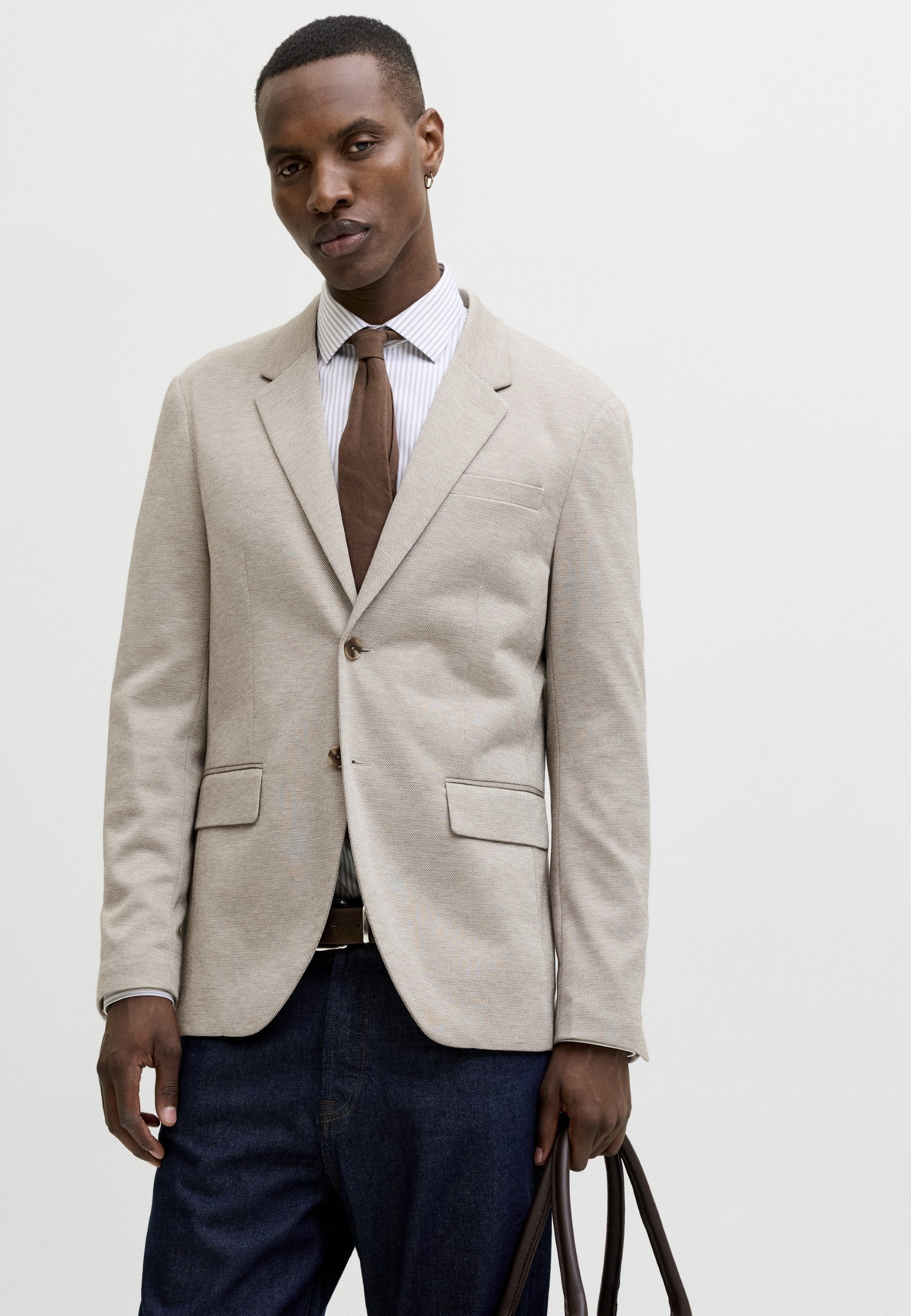 JPRBLAMARTIN Slim Fit - Blazer jacket - morel