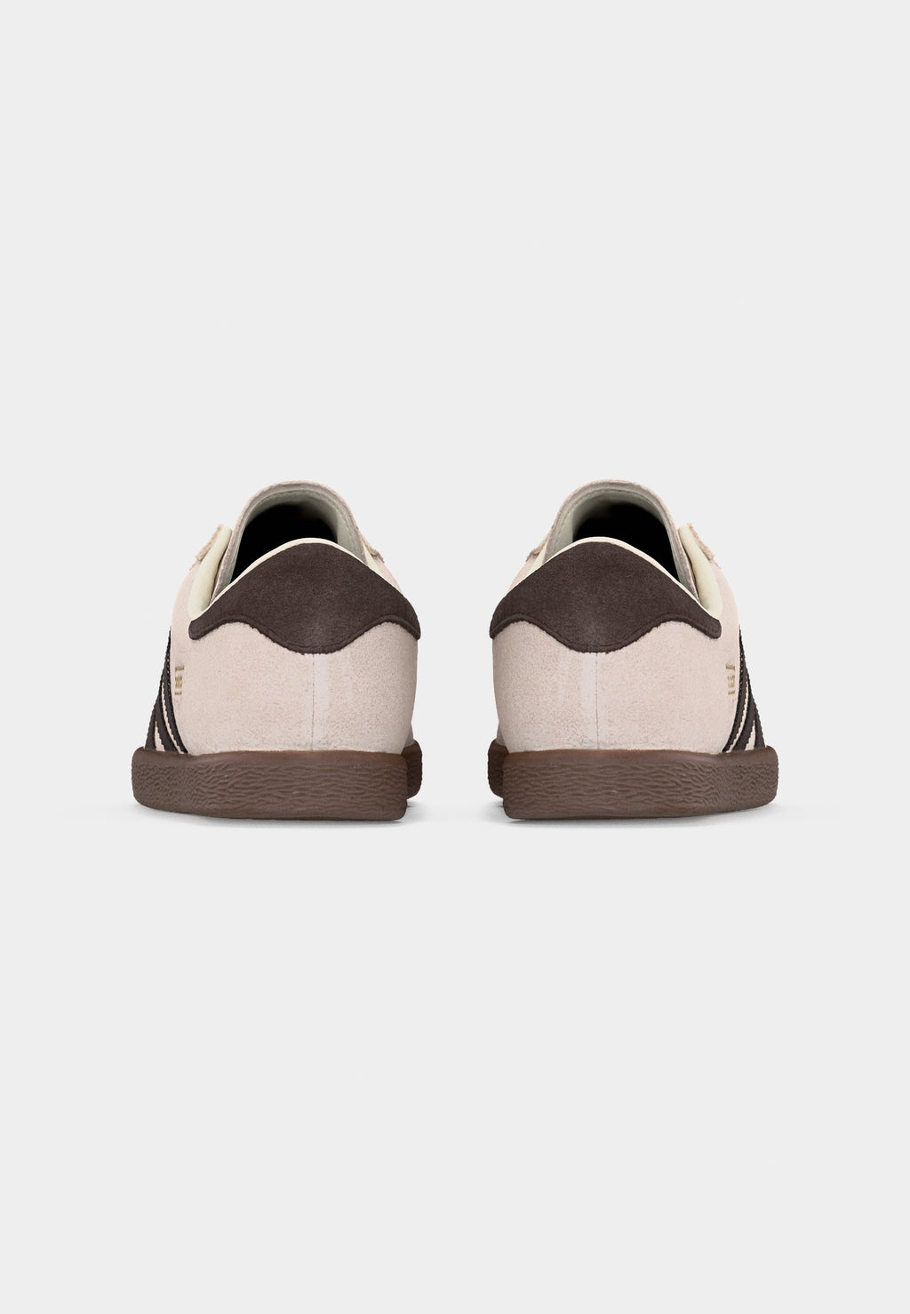 STADT UNISEX - Baskets basses - cloud white/dark brown
