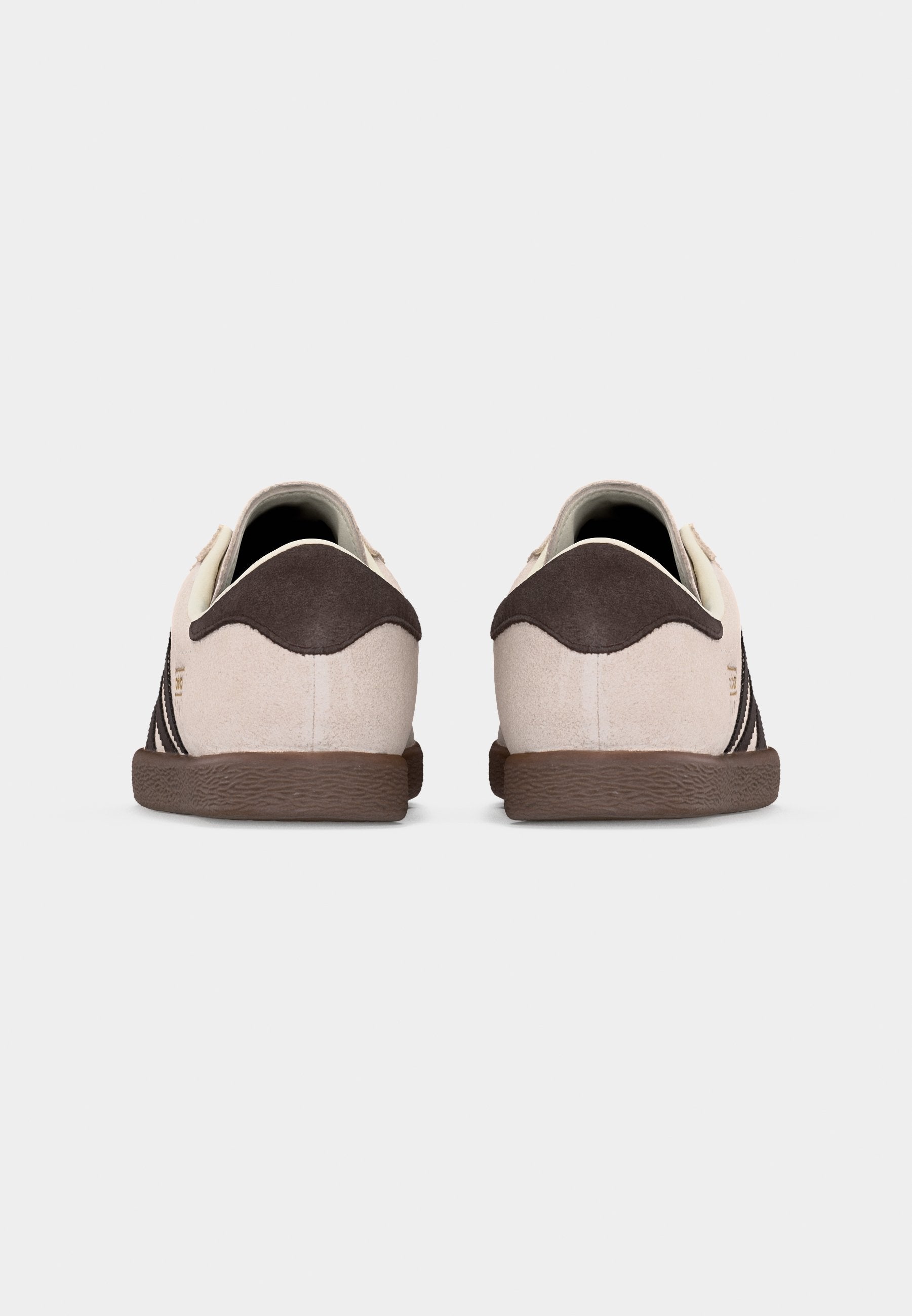 STADT UNISEX - Baskets basses - cloud white/dark brown