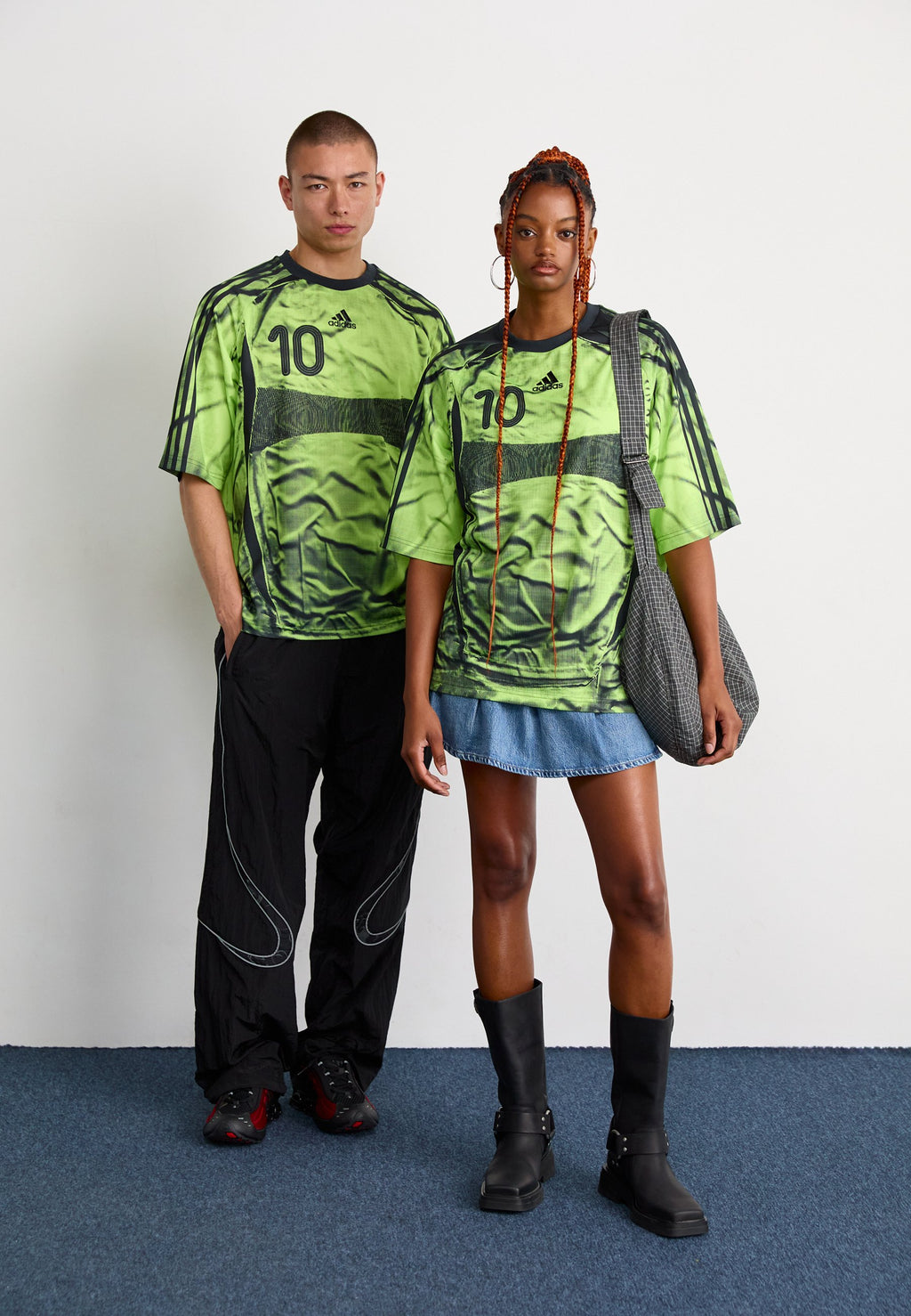 ADILENIUM UNISEX - Print T-shirt - pulse lime