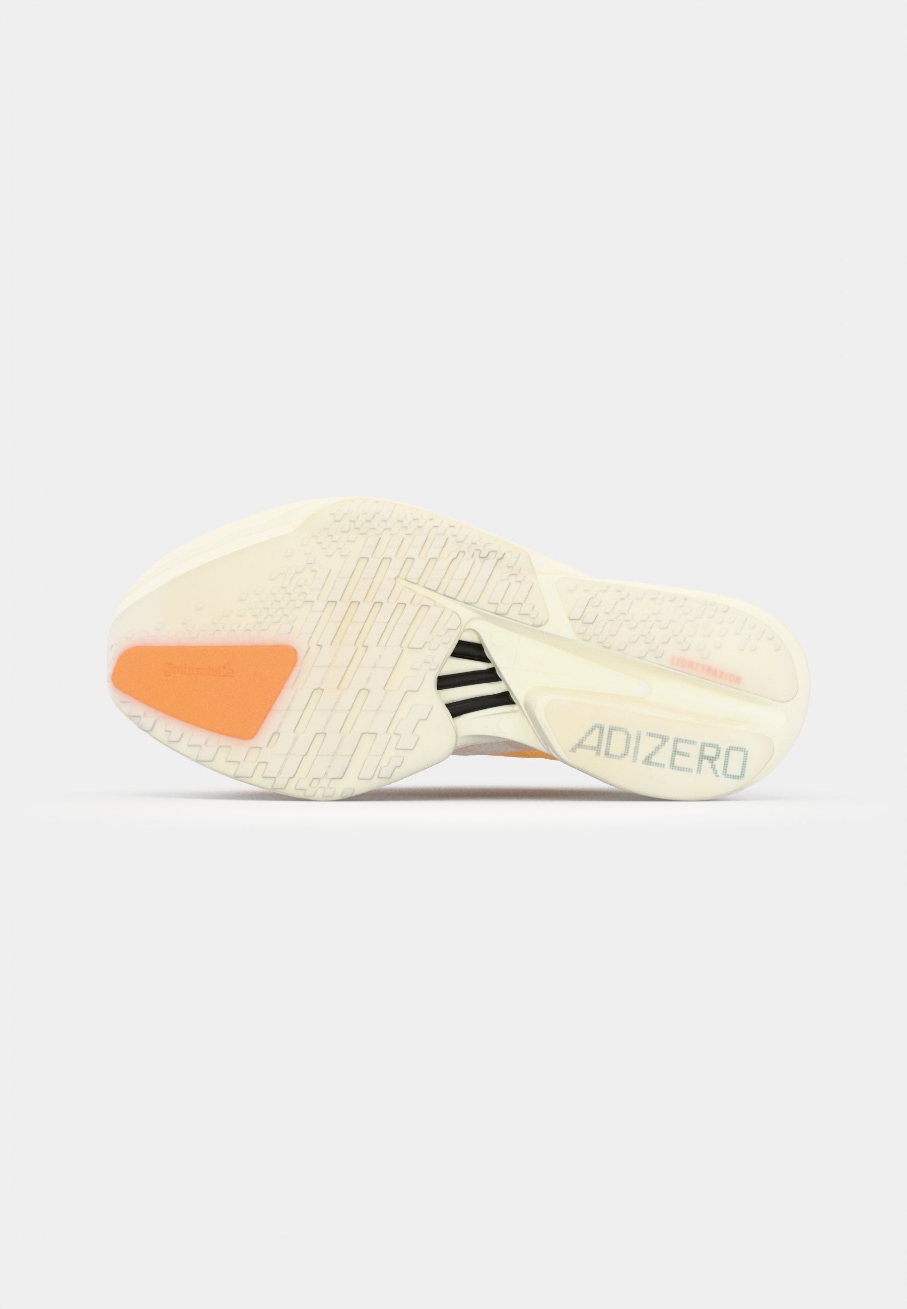 ADIZERO ADIOS PRO 4 - Road running shoes - crystal sand flash orange flash aqua