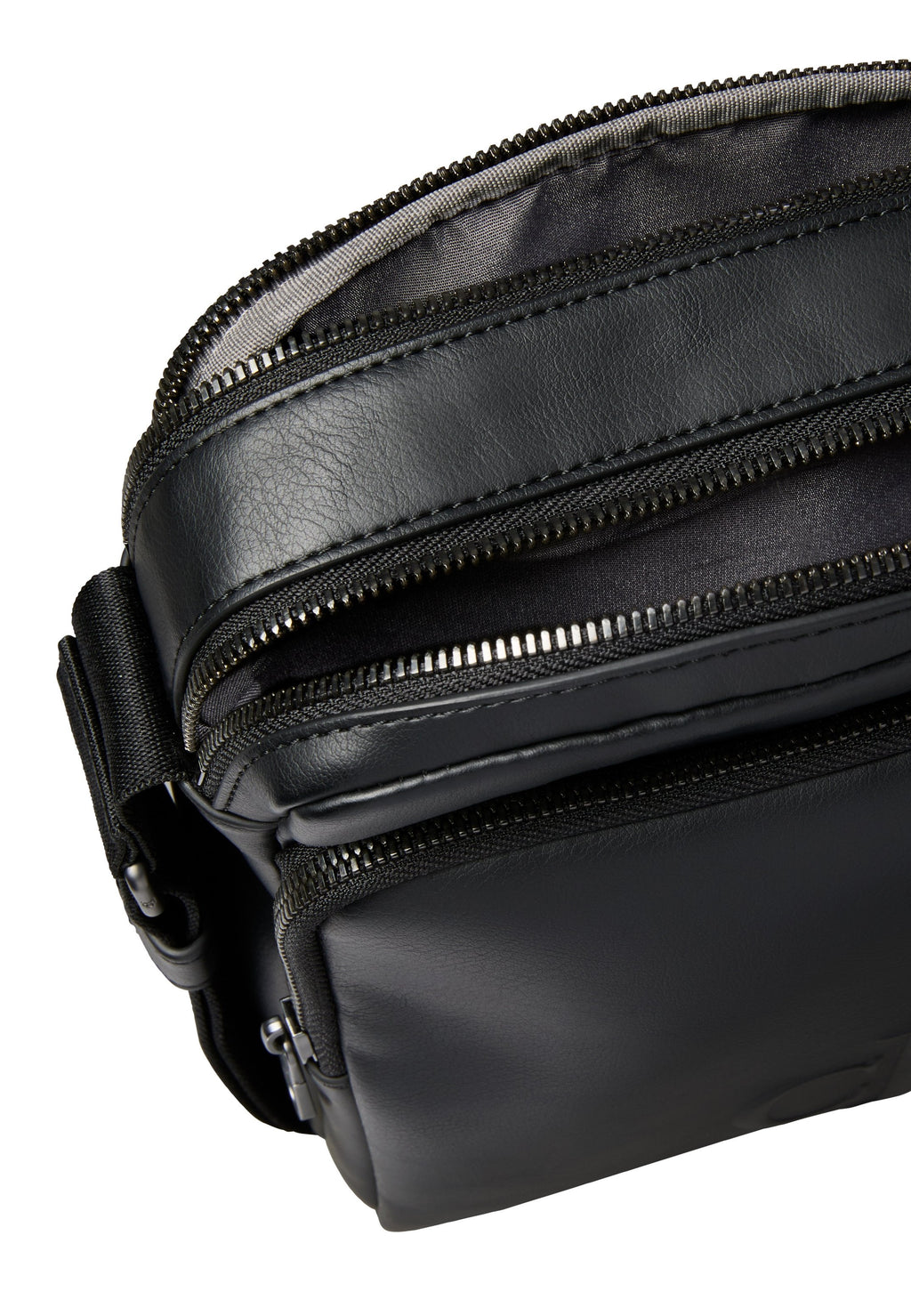 BOLD POCKET REPORTER - Cross body bag - black