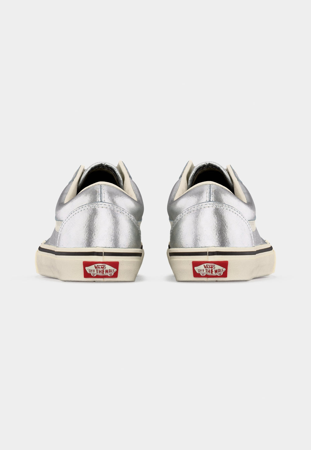 OLD SKOOL - Skate shoes - metallic silver-coloured